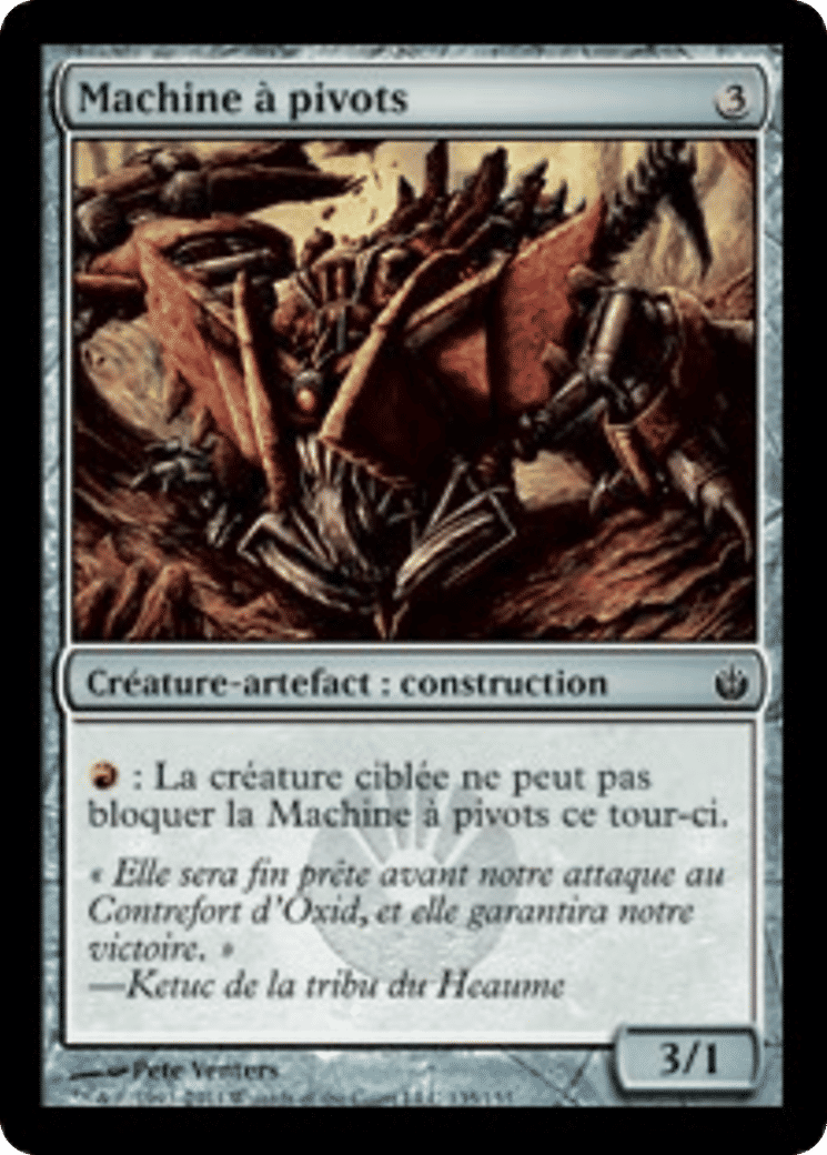 Machine à pivots — Mirrodin Besieged — Magic: The Gathering