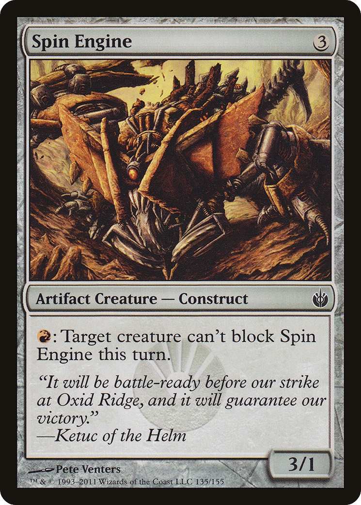 Spin Engine — Mirrodin Besieged — Magic: The Gathering