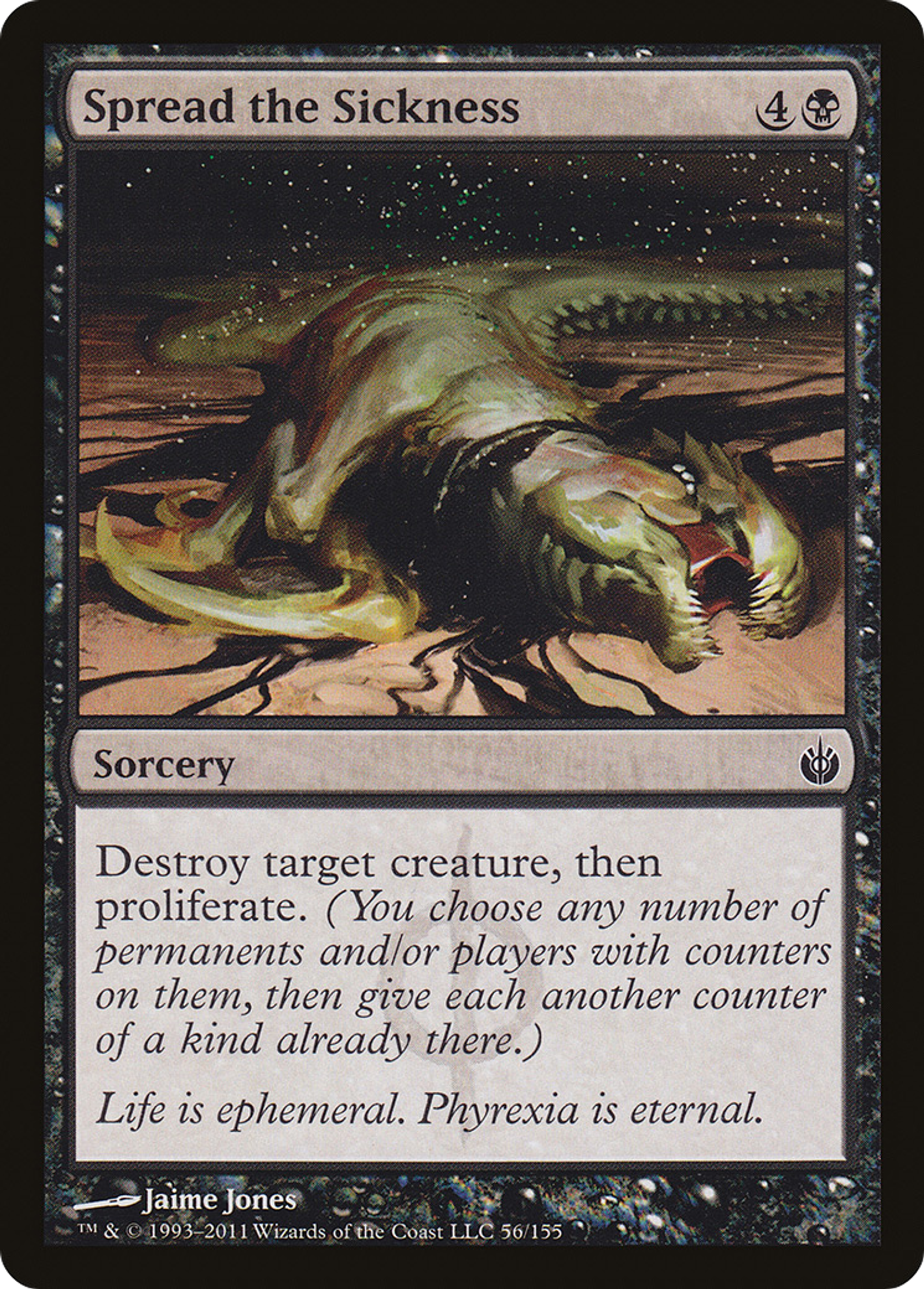 Spread the Sickness — Mirrodin Besieged — Magic: The Gathering