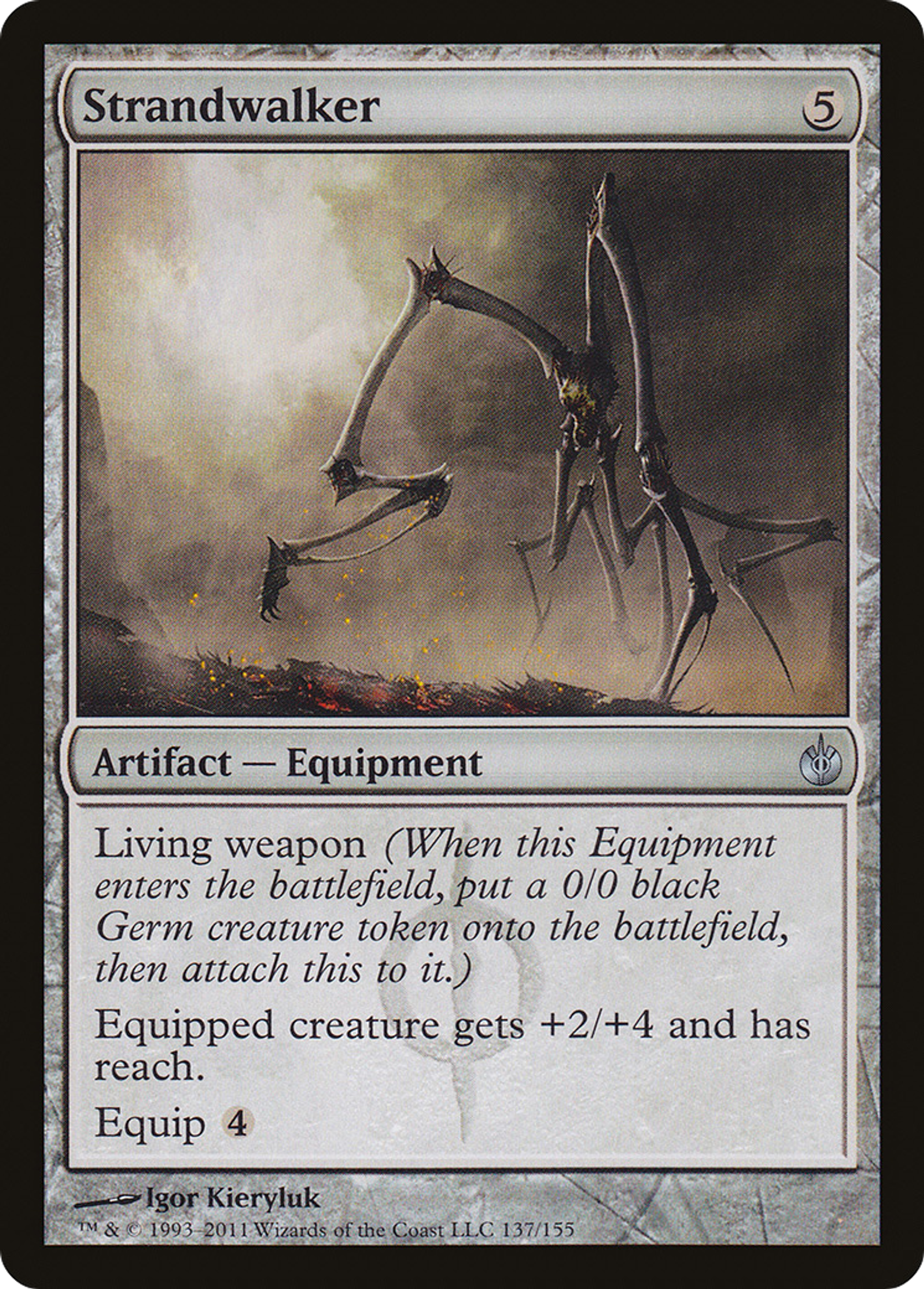 Marcheur émacié — Mirrodin Besieged — Magic: The Gathering