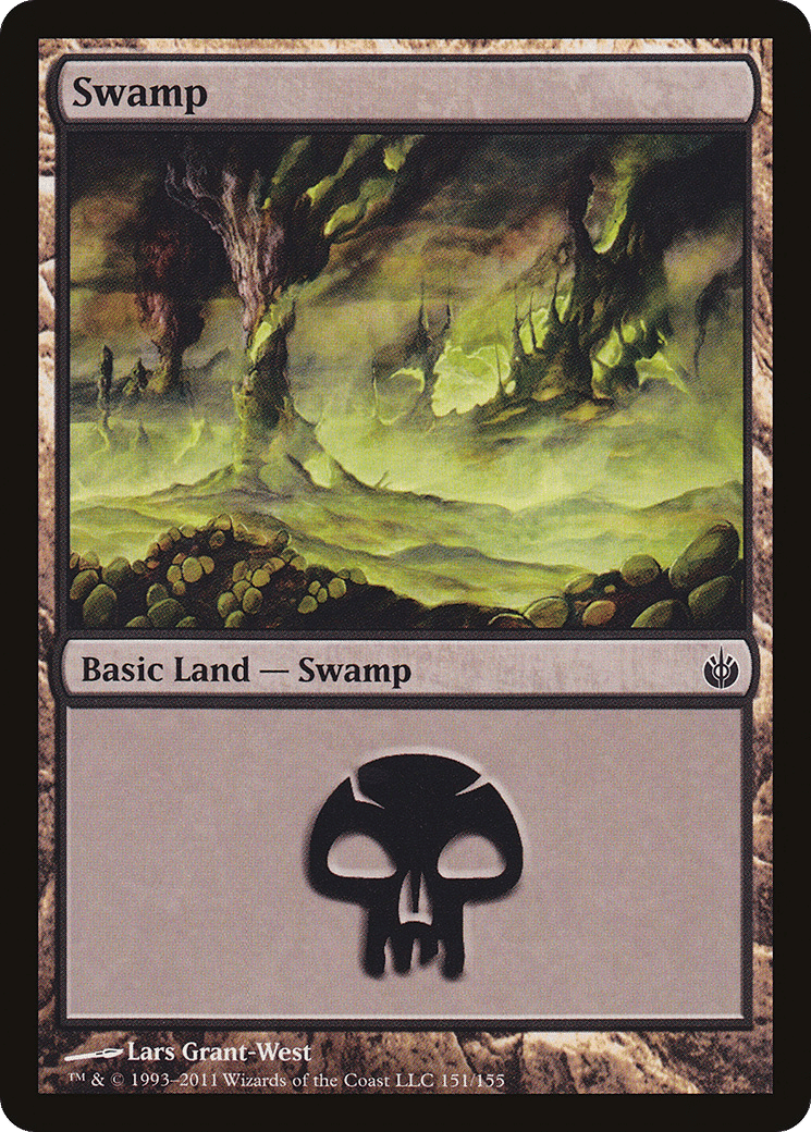 Swamp — Mirrodin Besieged — Magic: The Gathering