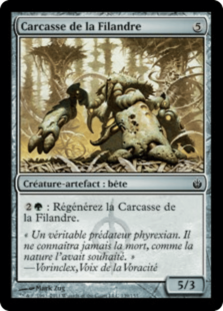 Carcasse de la Filandre — Mirrodin Besieged — Magic: The Gathering