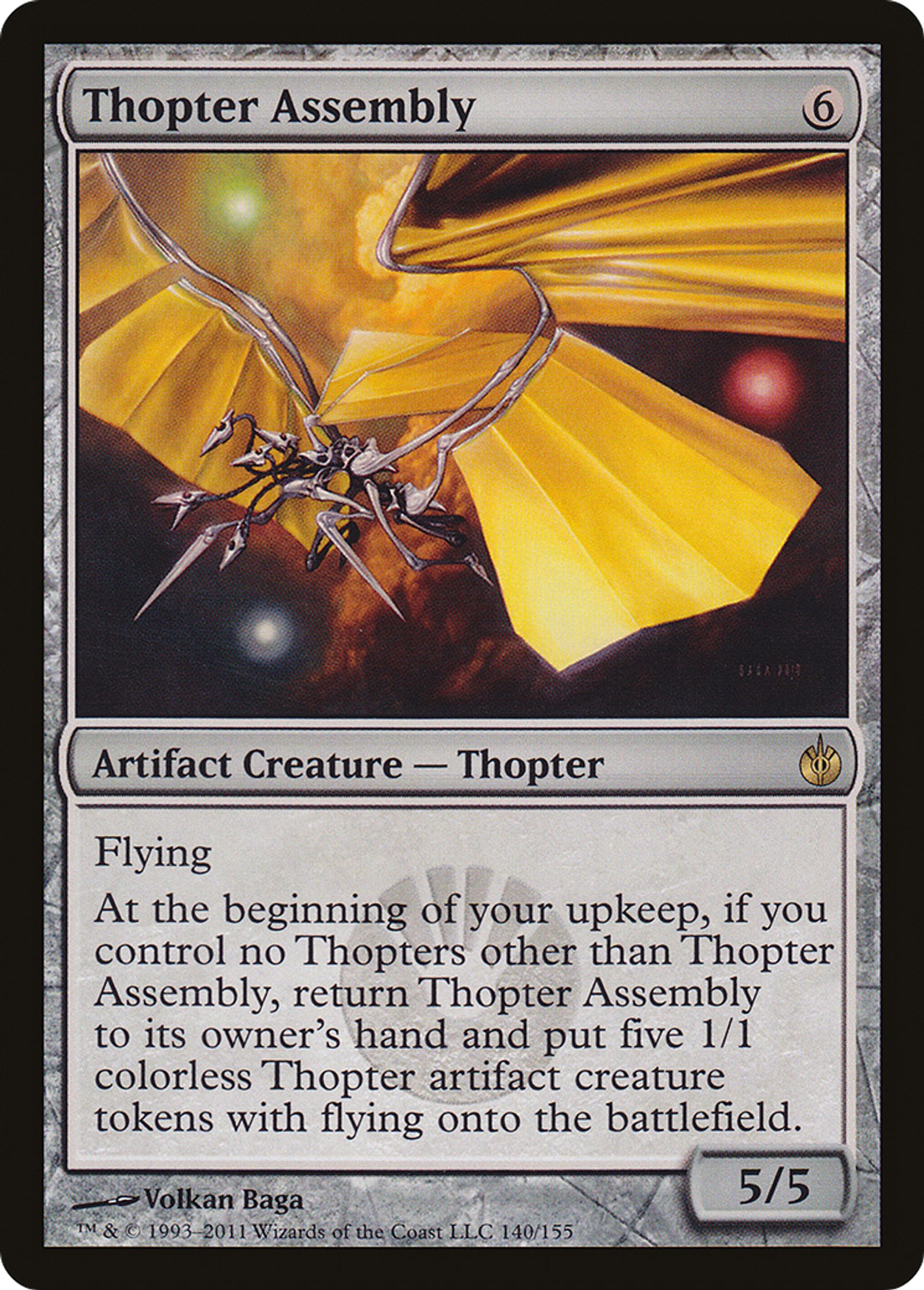 Thopter Assembly — Mirrodin Besieged — Magic: The Gathering