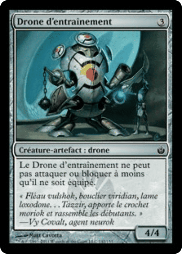 Drone d'entraînement — Mirrodin Besieged — Magic: The Gathering
