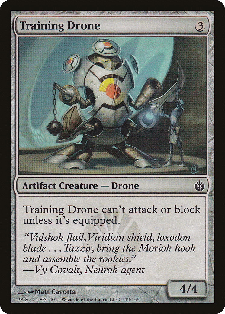 Training Drone — Mirrodin Besieged — Magic: The Gathering