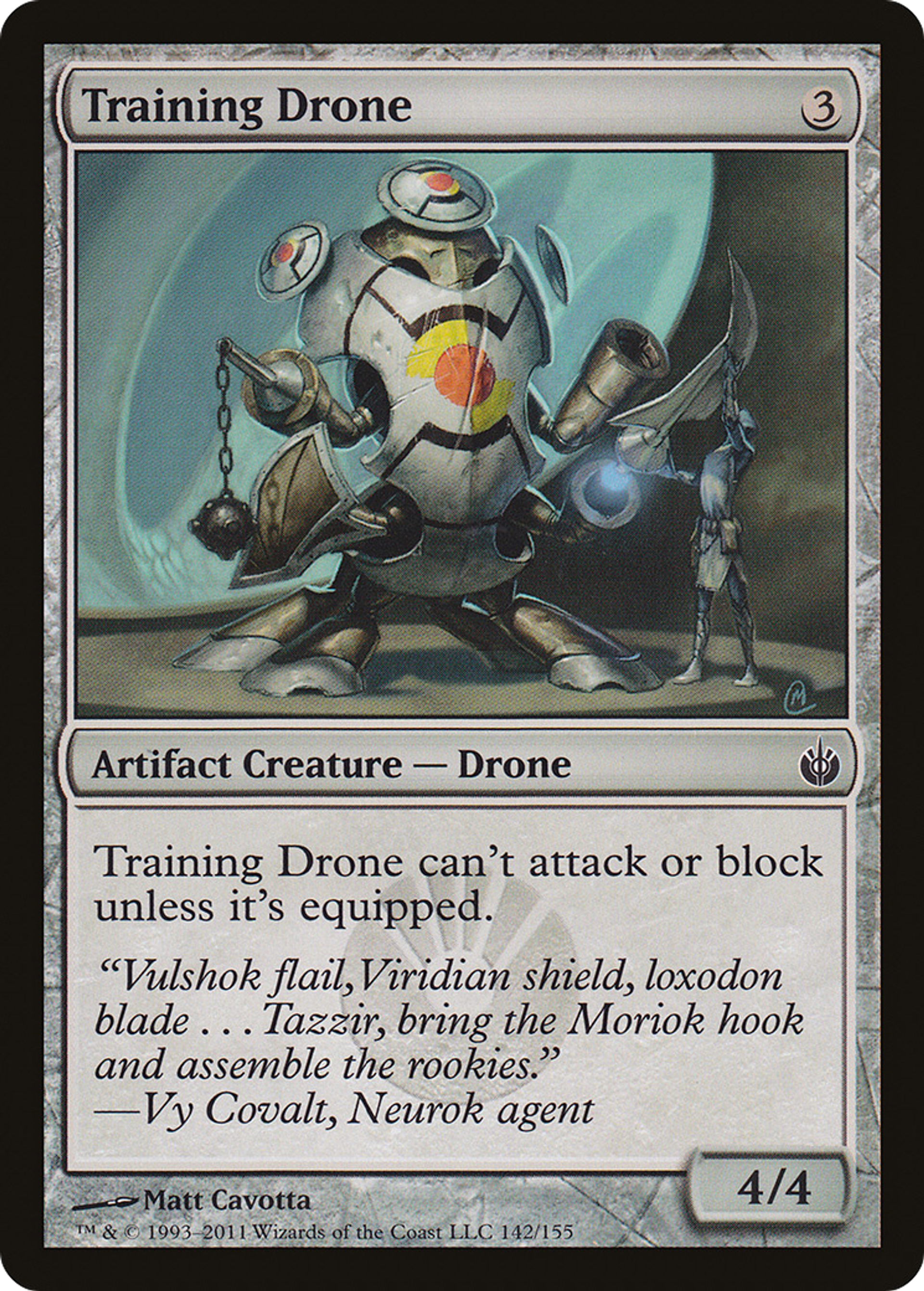 Training Drone — Mirrodin Besieged — Magic: The Gathering