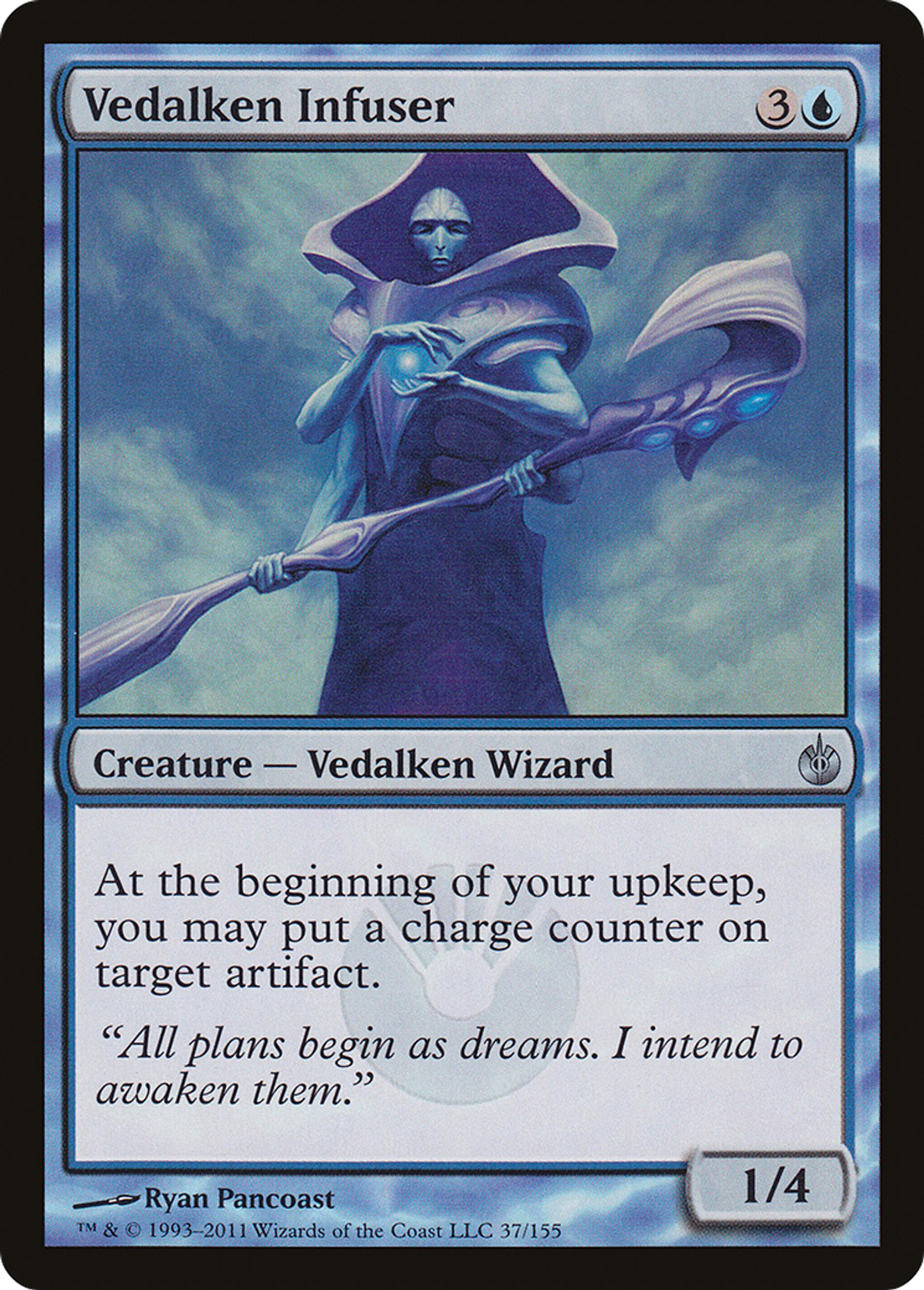 Infuseur vedalken — Mirrodin Besieged — Magic: The Gathering