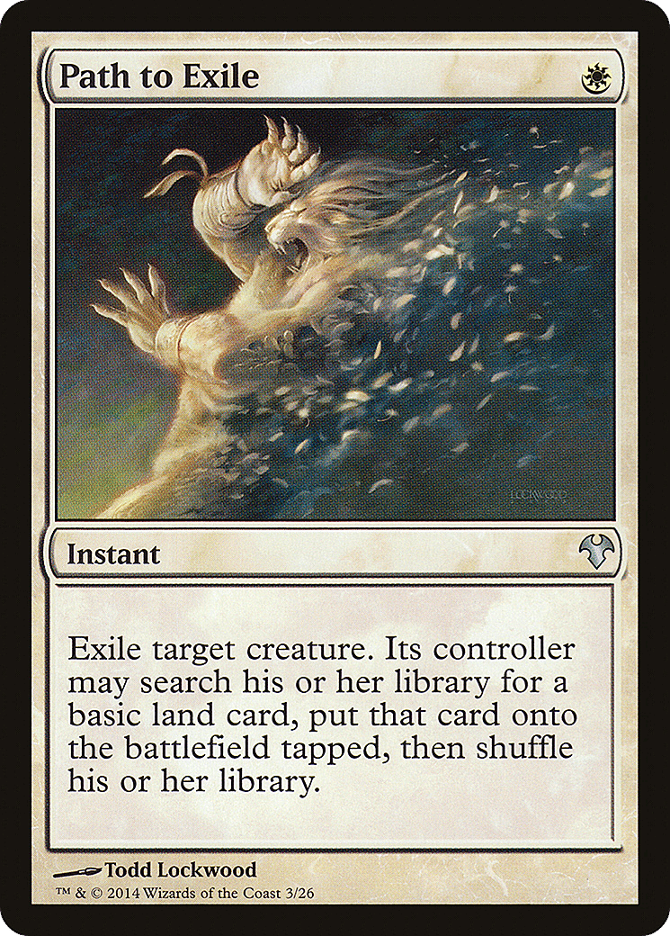 Path to Exile — Modern Event Deck 2014 — Magic: The Gathering