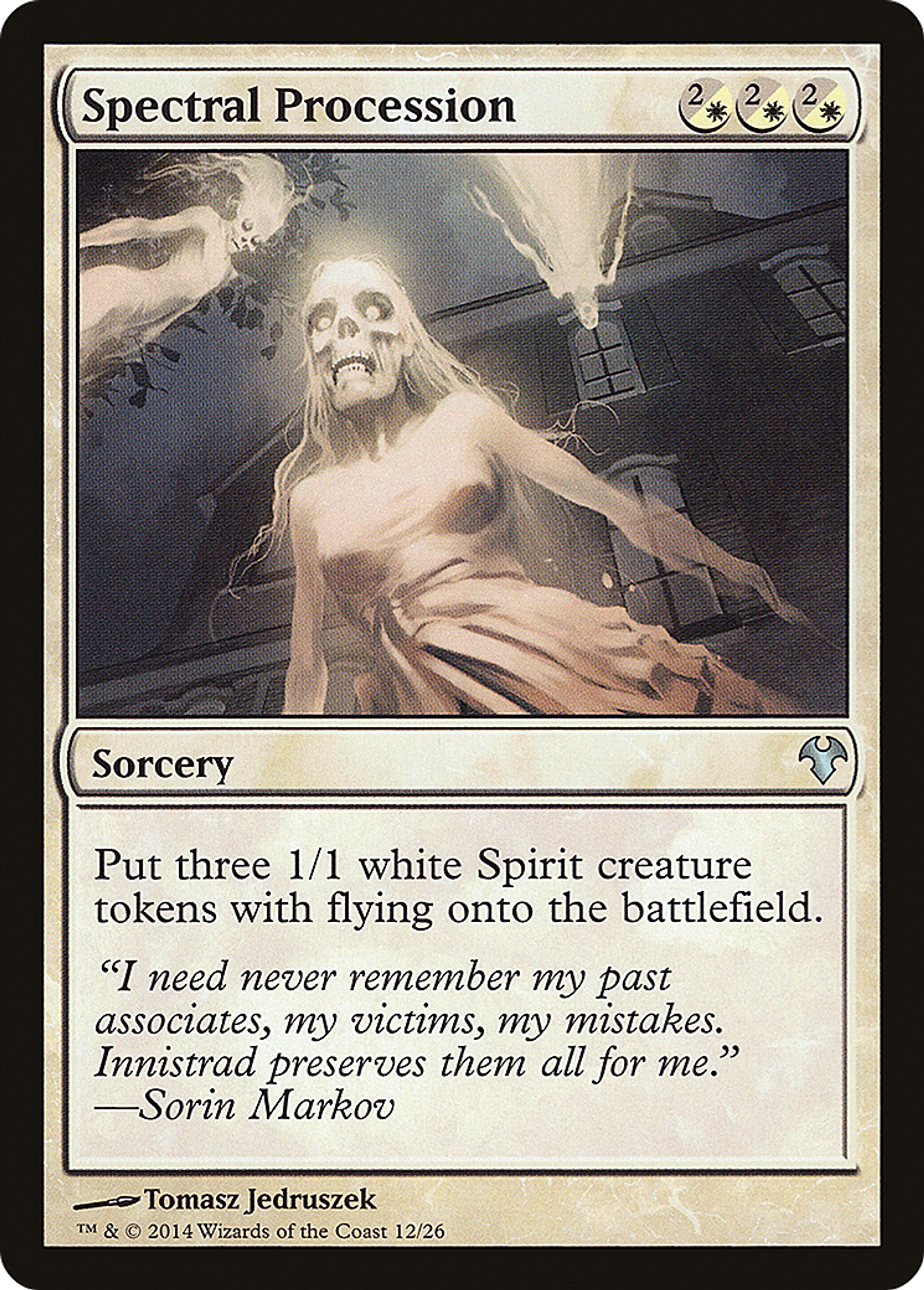 Spectral Procession — Modern Event Deck 2014 — Magic: The Gathering