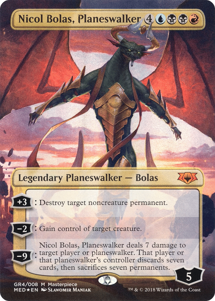 Nicol Bolas, Planeswalker — Mythic Edition — Magic: The Gathering