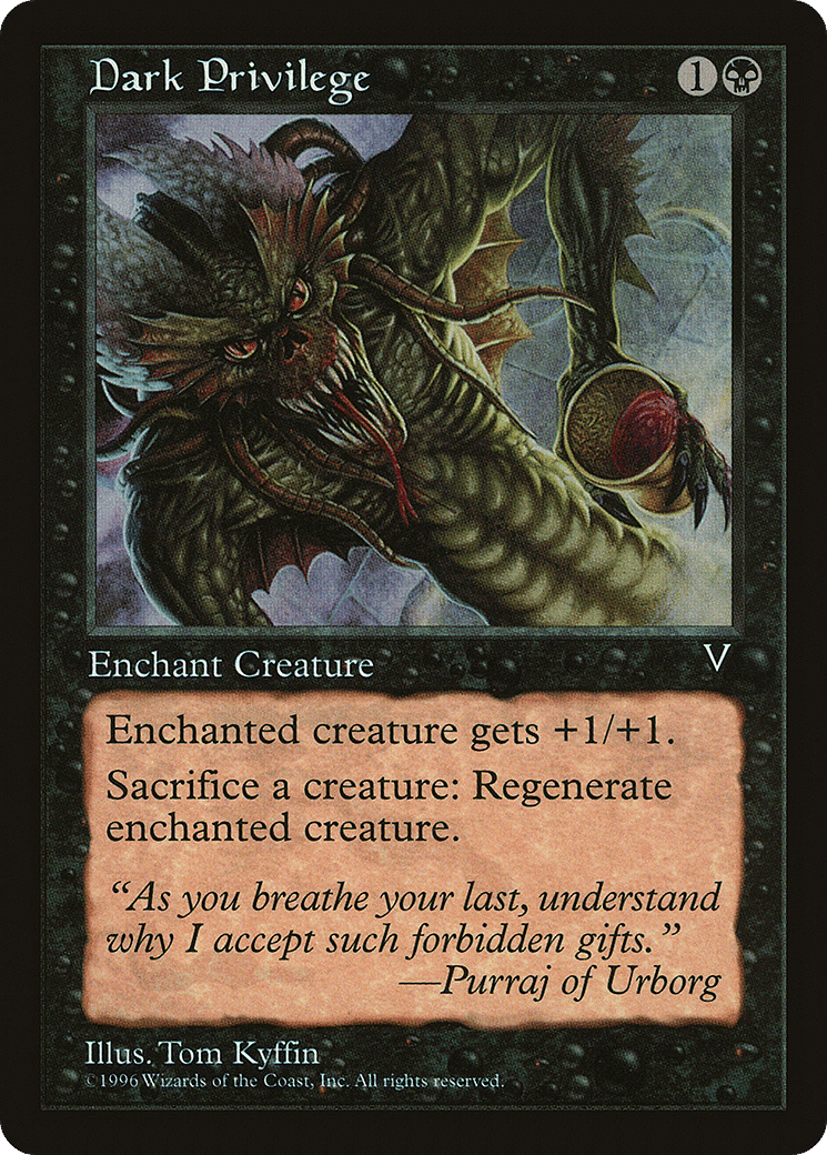 Dark Privilege — Multiverse Gift Box — Magic: The Gathering