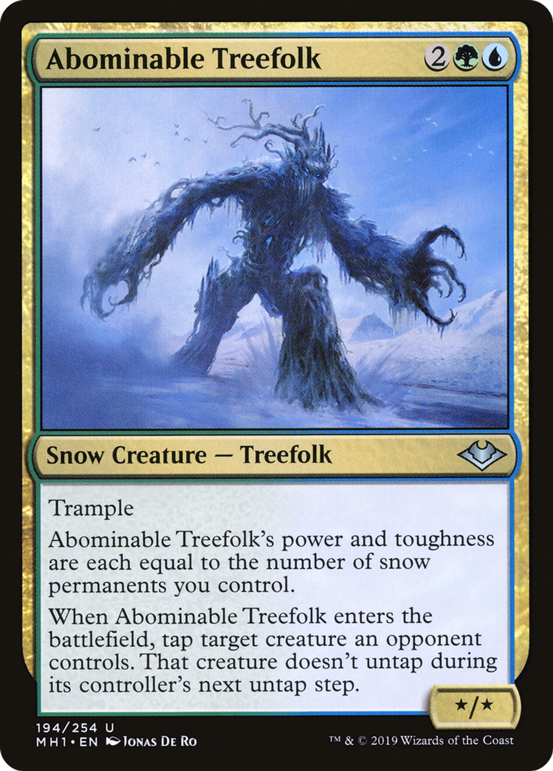 Abominable sylvin — Modern Horizons — Magic: The Gathering