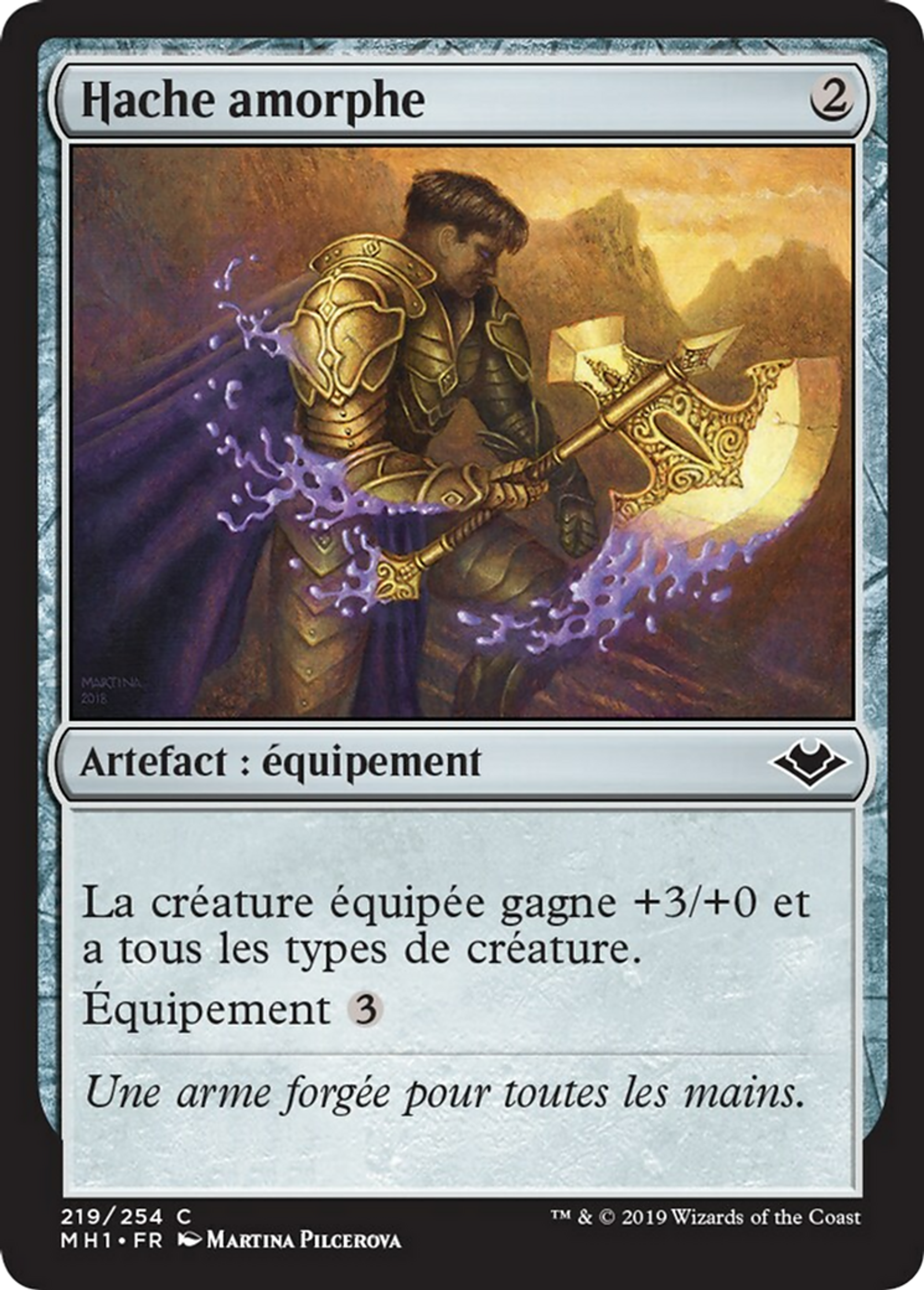 Hache amorphe — Modern Horizons — Magic: The Gathering