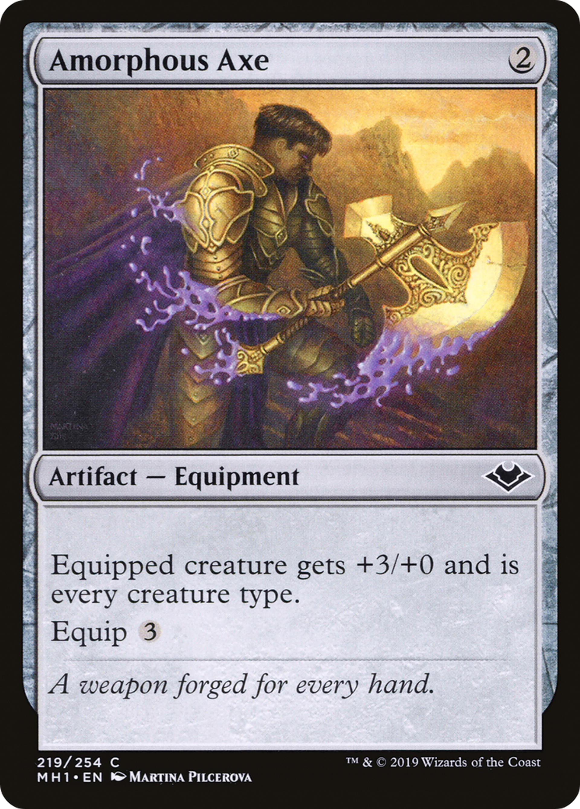 Amorphous Axe — Modern Horizons — Magic: The Gathering