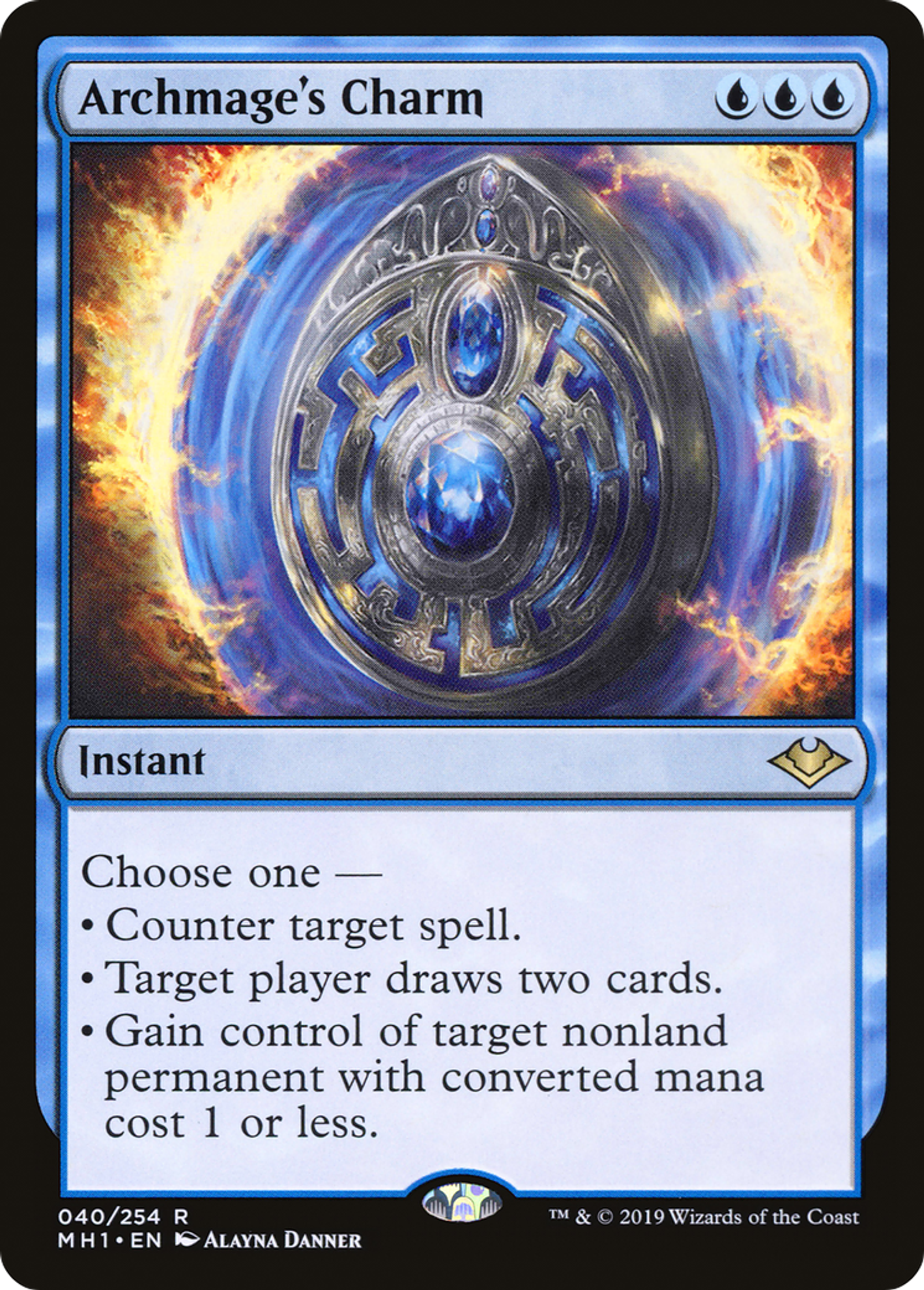 Charme de l'archimage — Modern Horizons — Magic: The Gathering