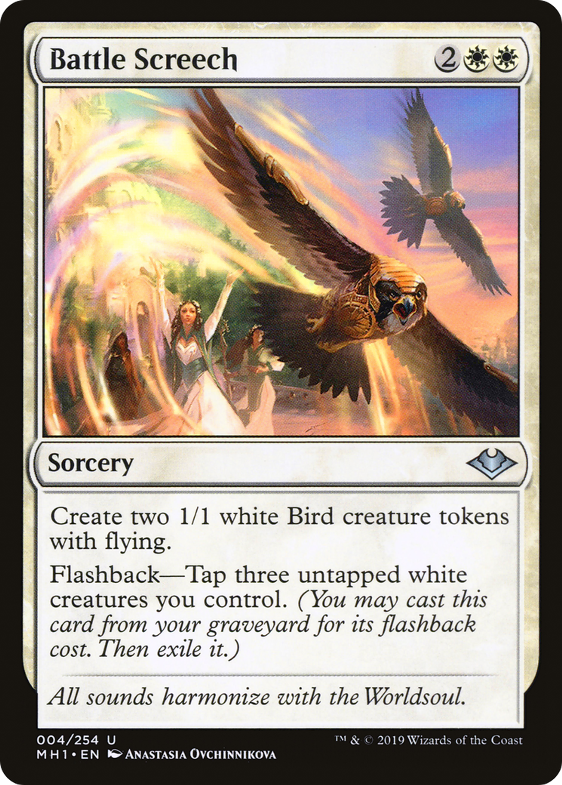 Battle Screech — Modern Horizons — Magic: The Gathering