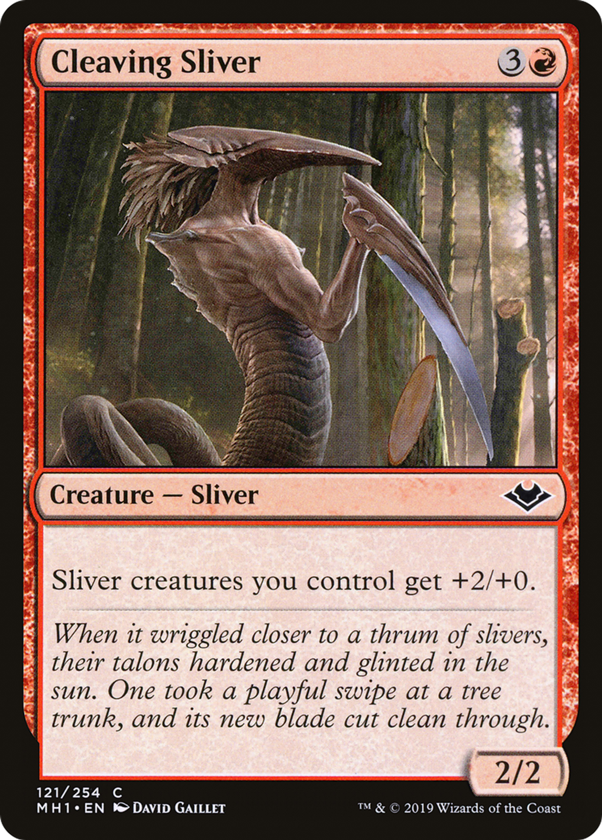 Cleaving Sliver — Modern Horizons — Magic: The Gathering