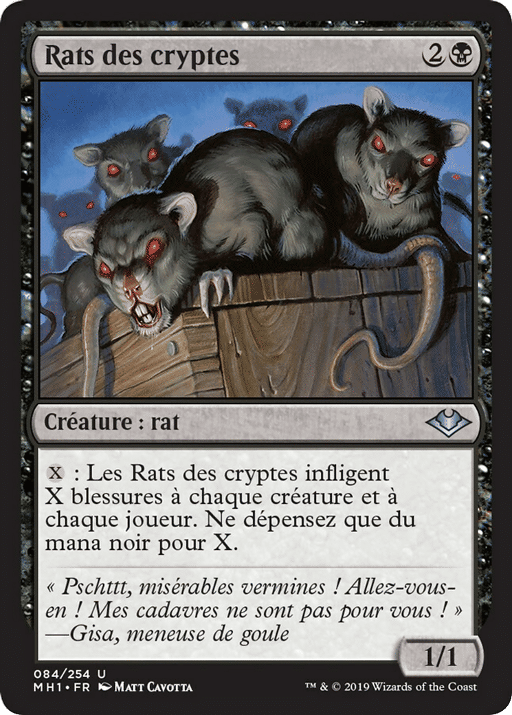 Rats des cryptes — Modern Horizons — Magic: The Gathering