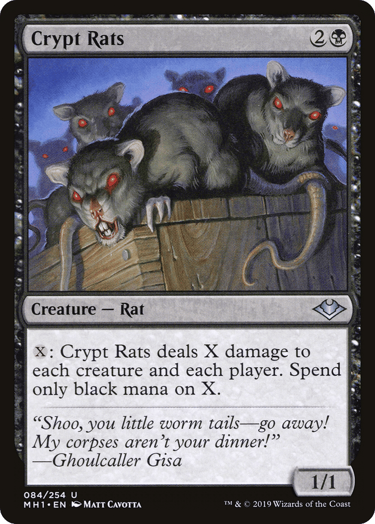 Crypt Rats — Modern Horizons — Magic: The Gathering