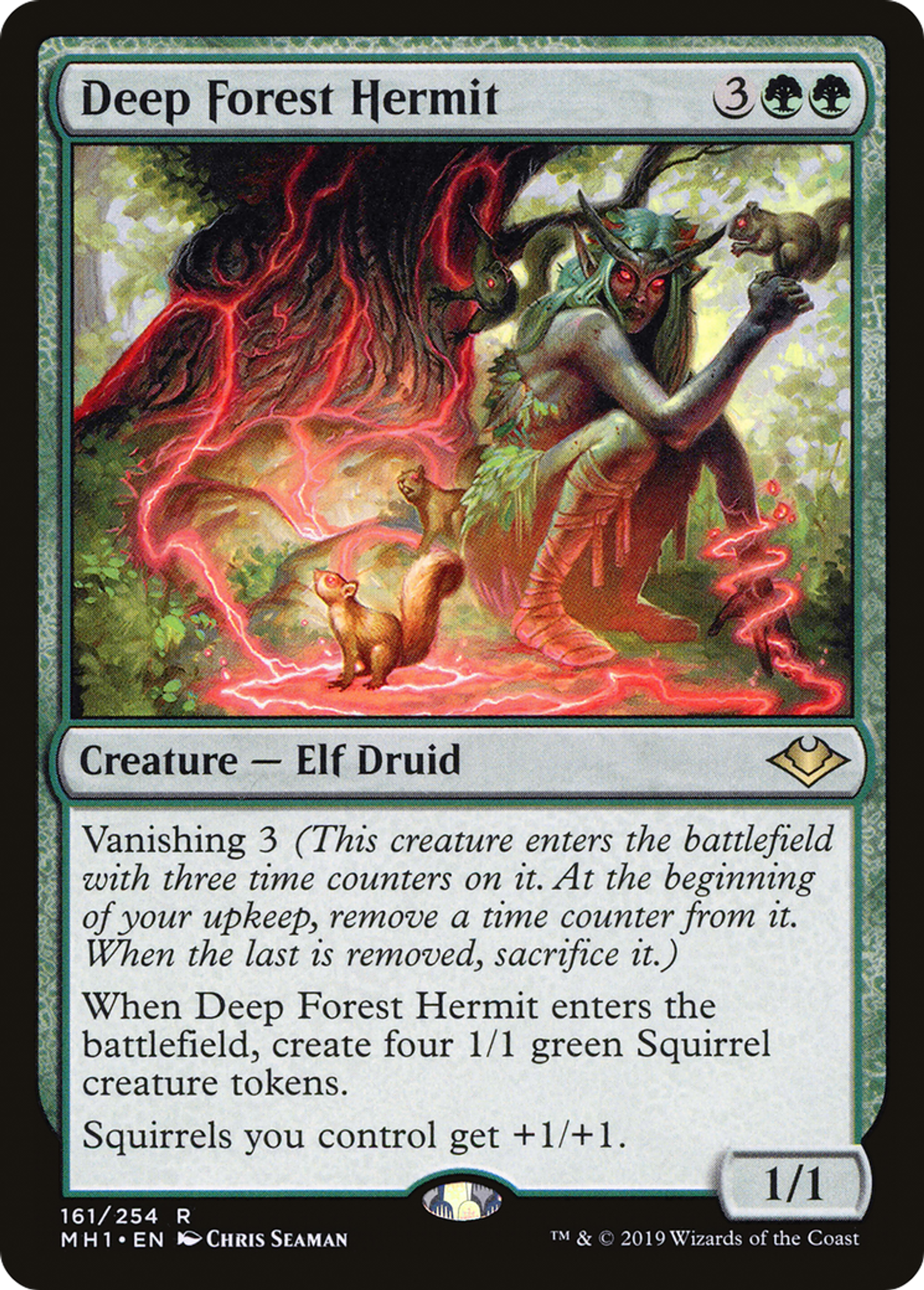 Deep Forest Hermit — Modern Horizons — Magic: The Gathering