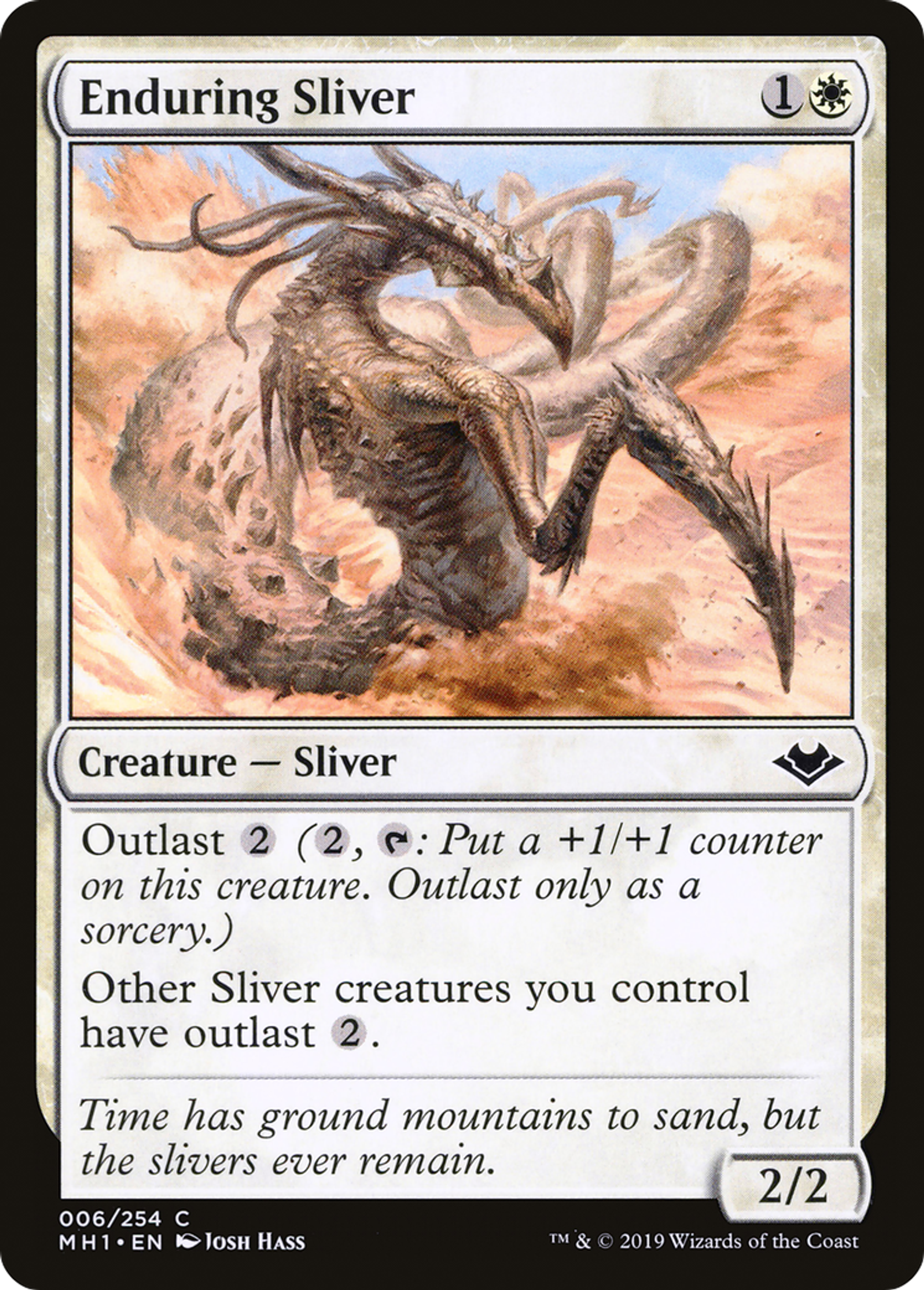 Enduring Sliver — Modern Horizons — Magic: The Gathering