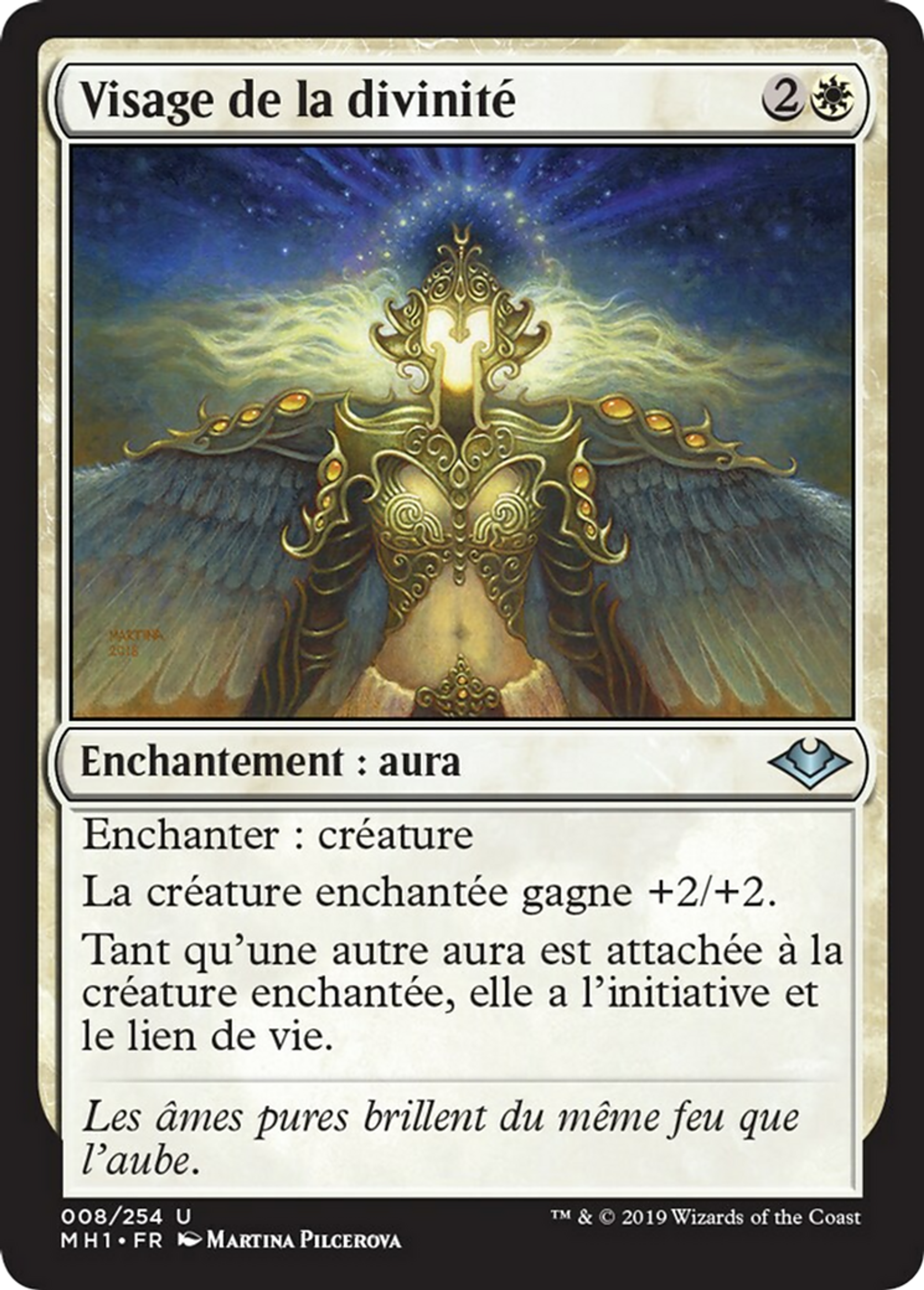 Visage de la divinité — Modern Horizons — Magic: The Gathering