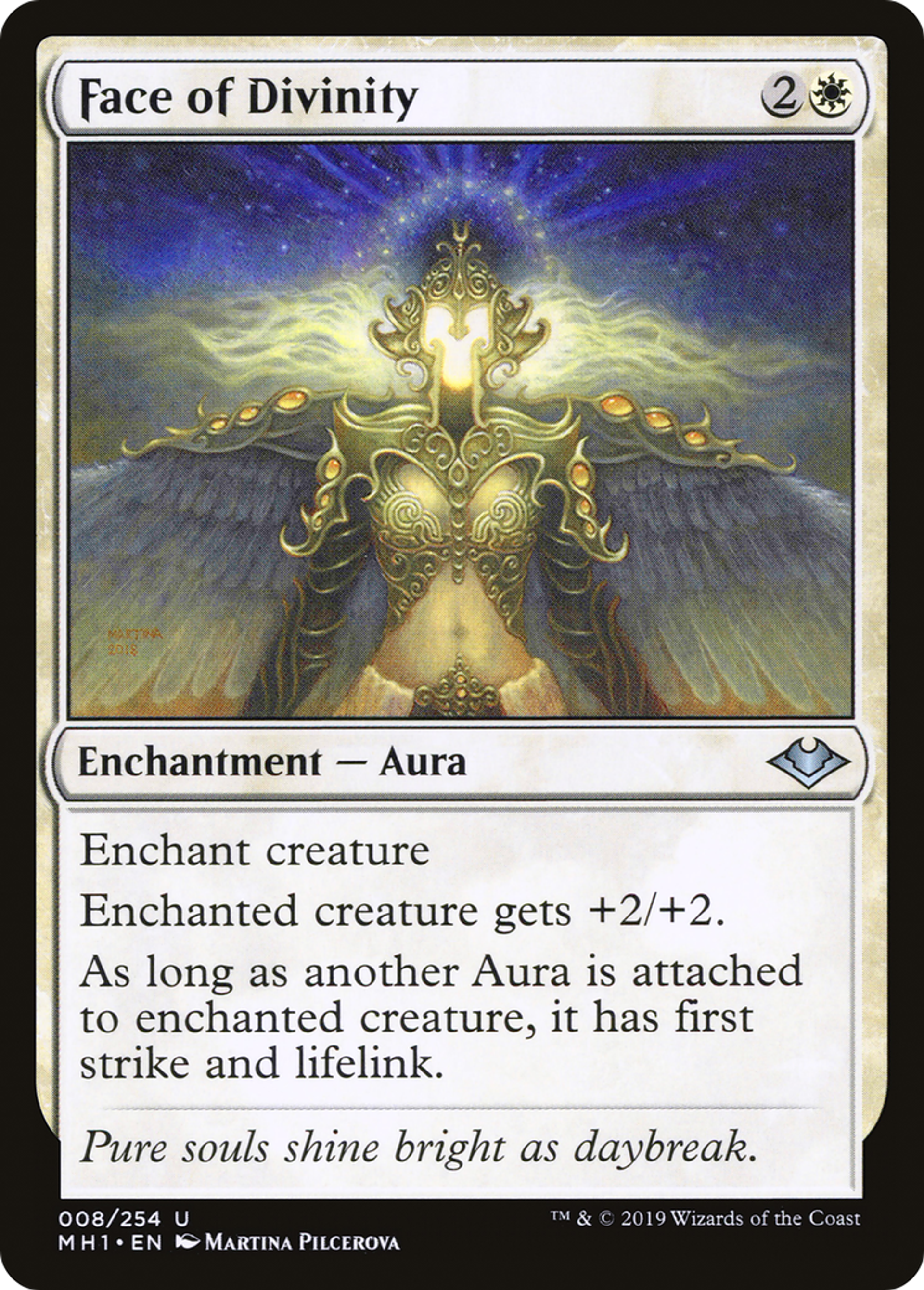 Face of Divinity — Modern Horizons — Magic: The Gathering