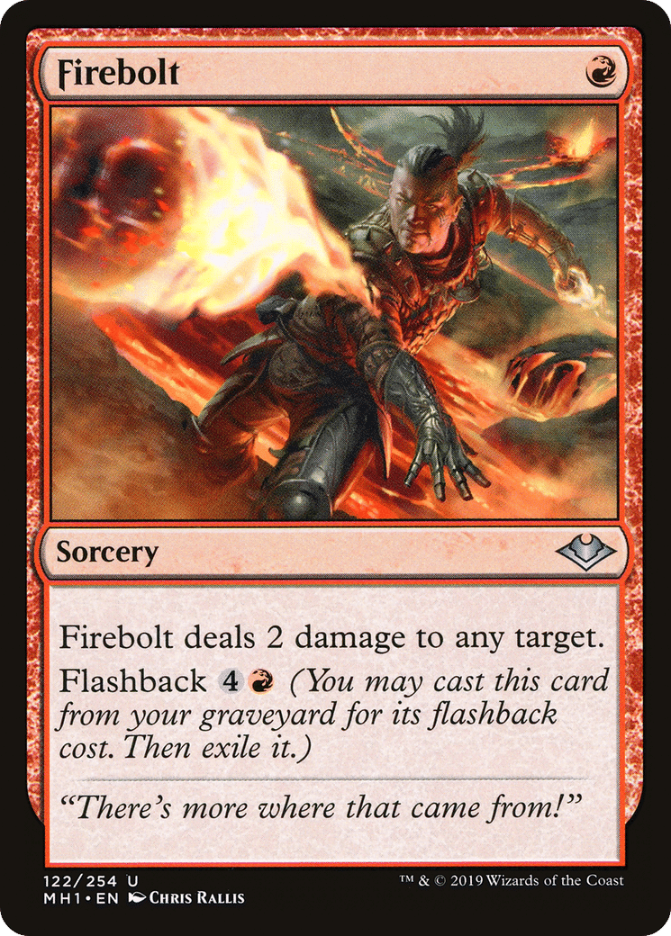Firebolt — Modern Horizons — Magic: The Gathering