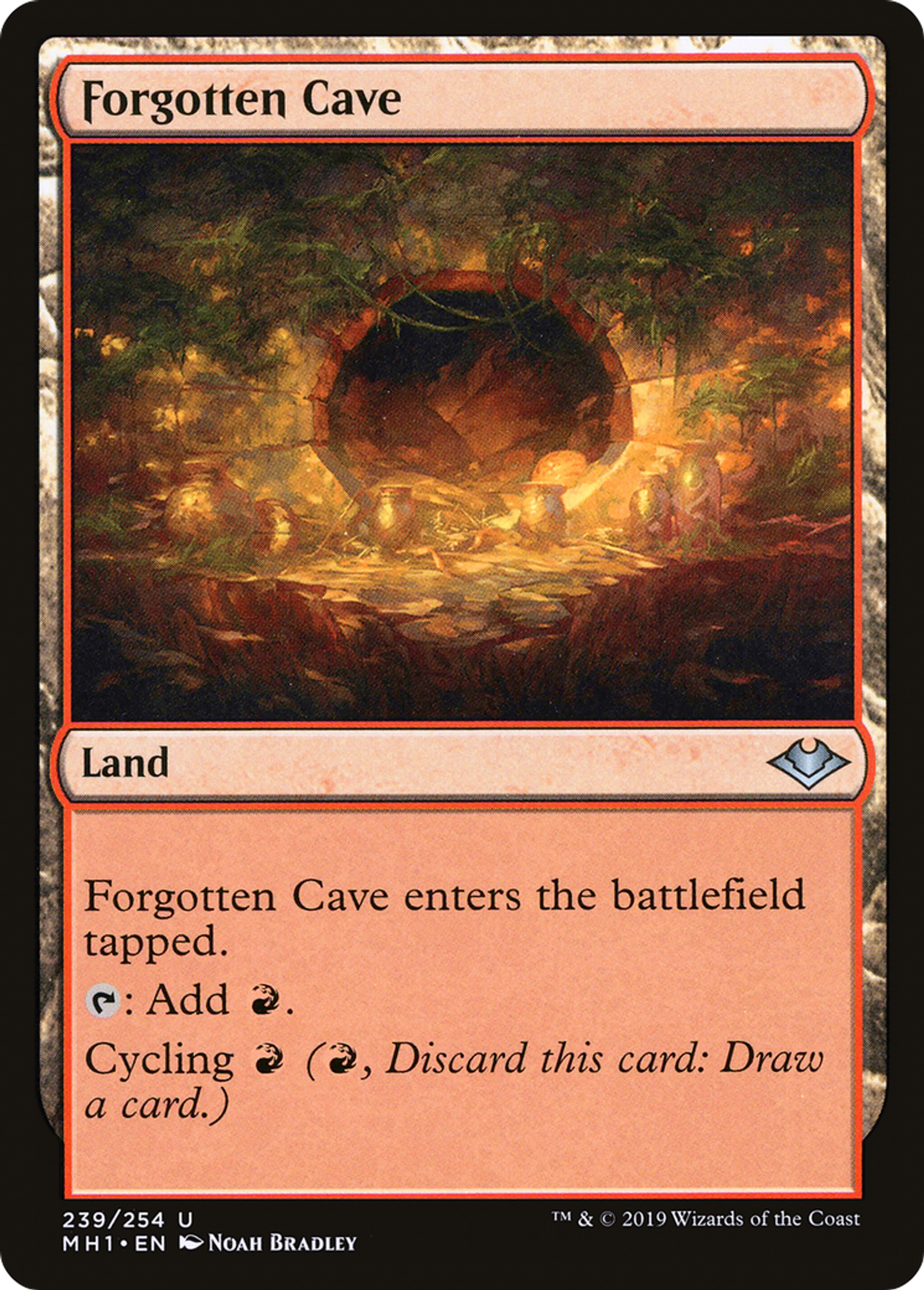 Forgotten Cave — Modern Horizons — Magic: The Gathering