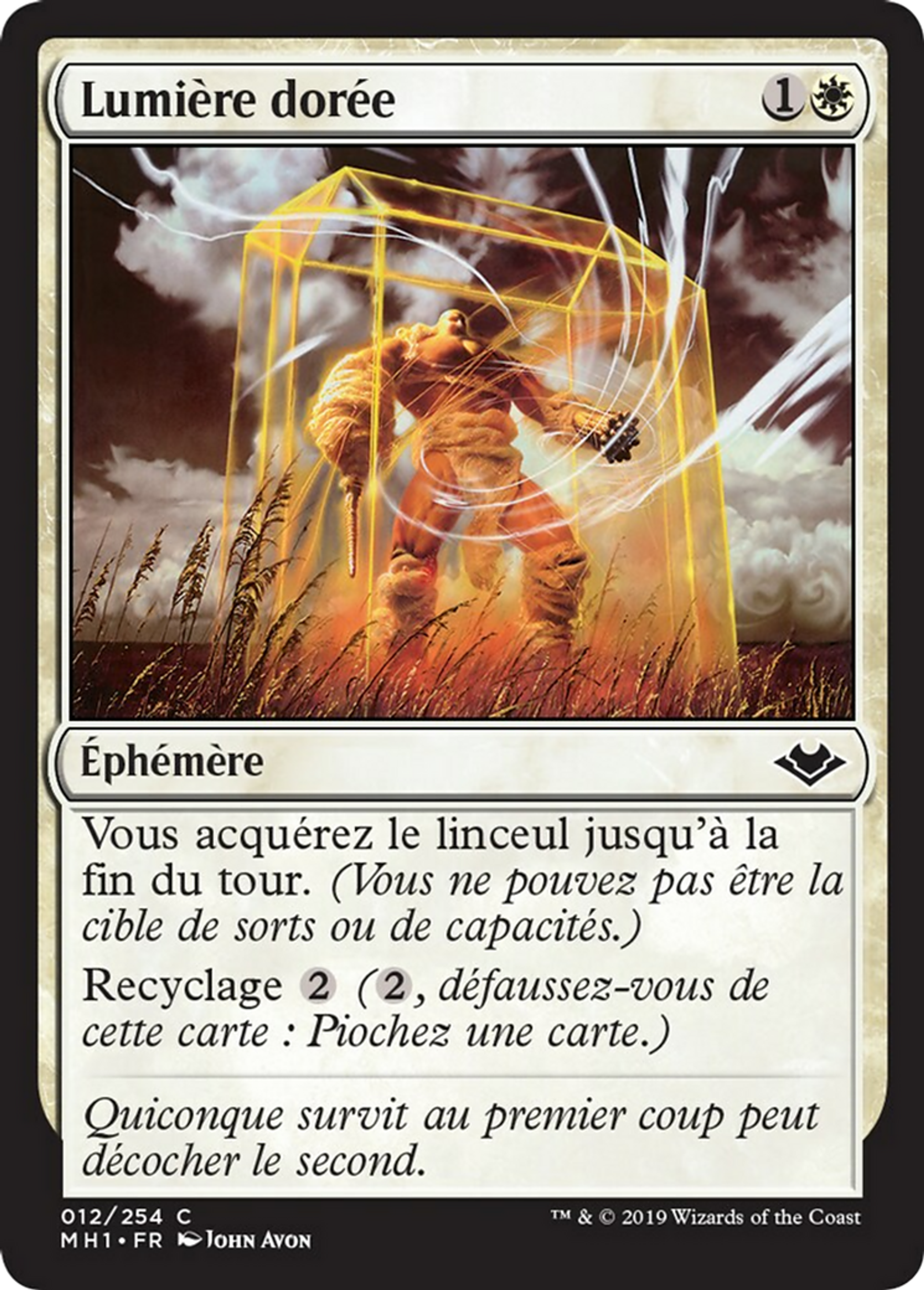 Lumière dorée — Modern Horizons — Magic: The Gathering
