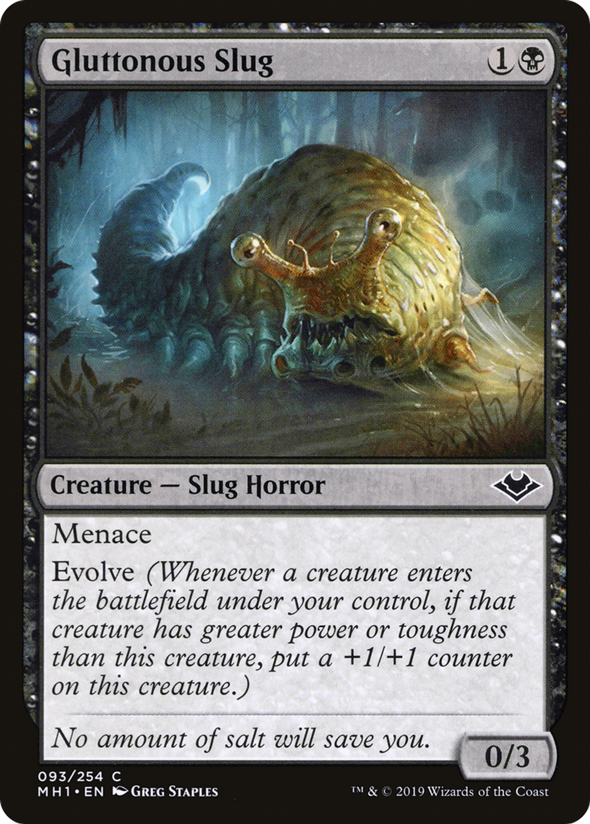 Gluttonous Slug — Modern Horizons — Magic: The Gathering