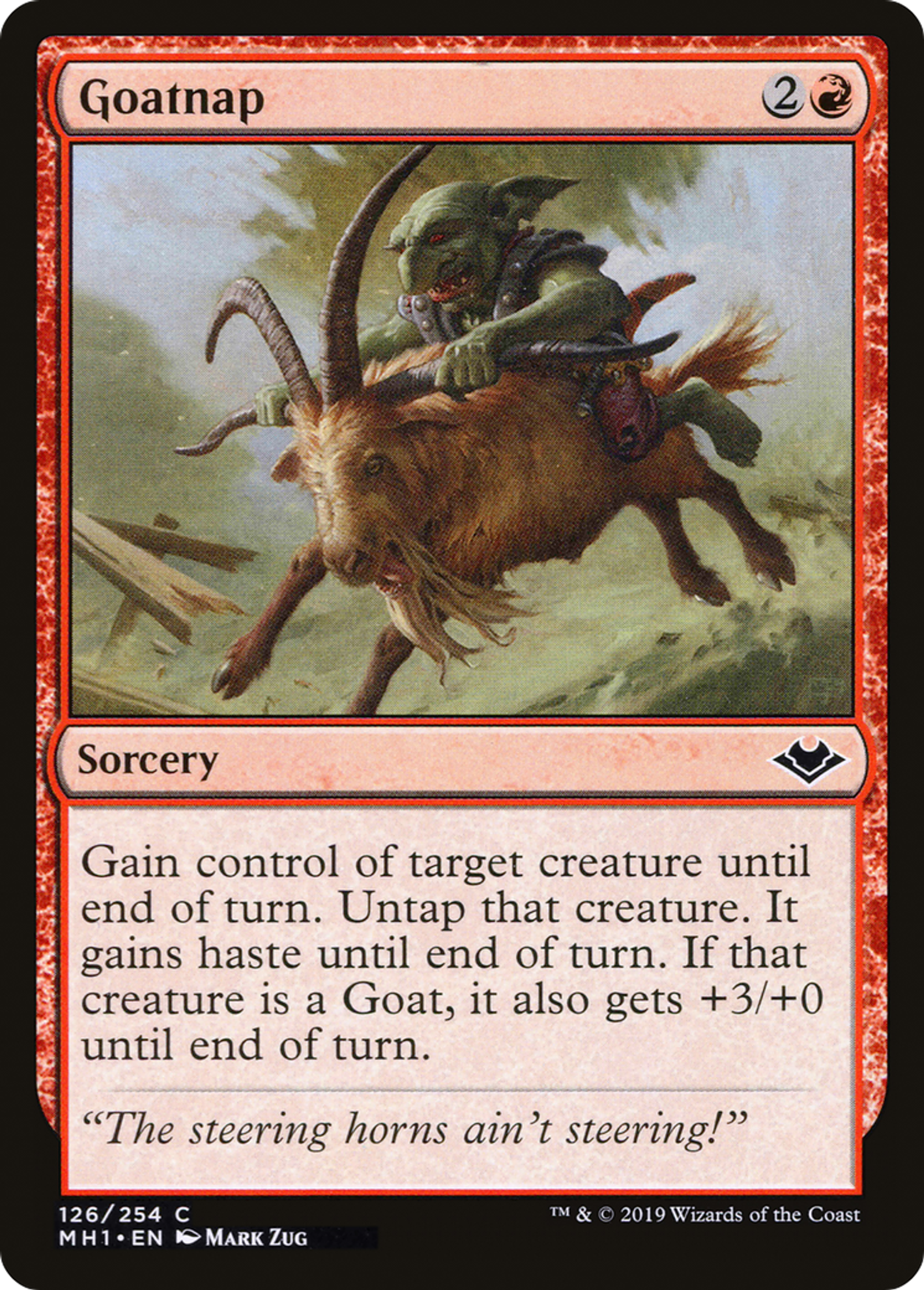 Goatnap — Modern Horizons — Magic: The Gathering