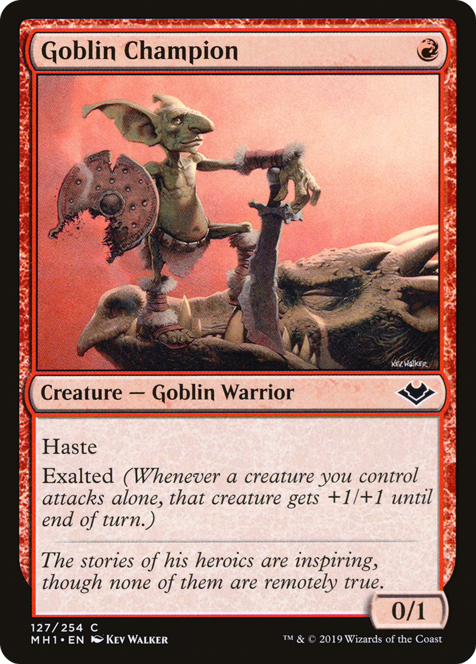 Goblin Champion — Modern Horizons — Magic: The Gathering