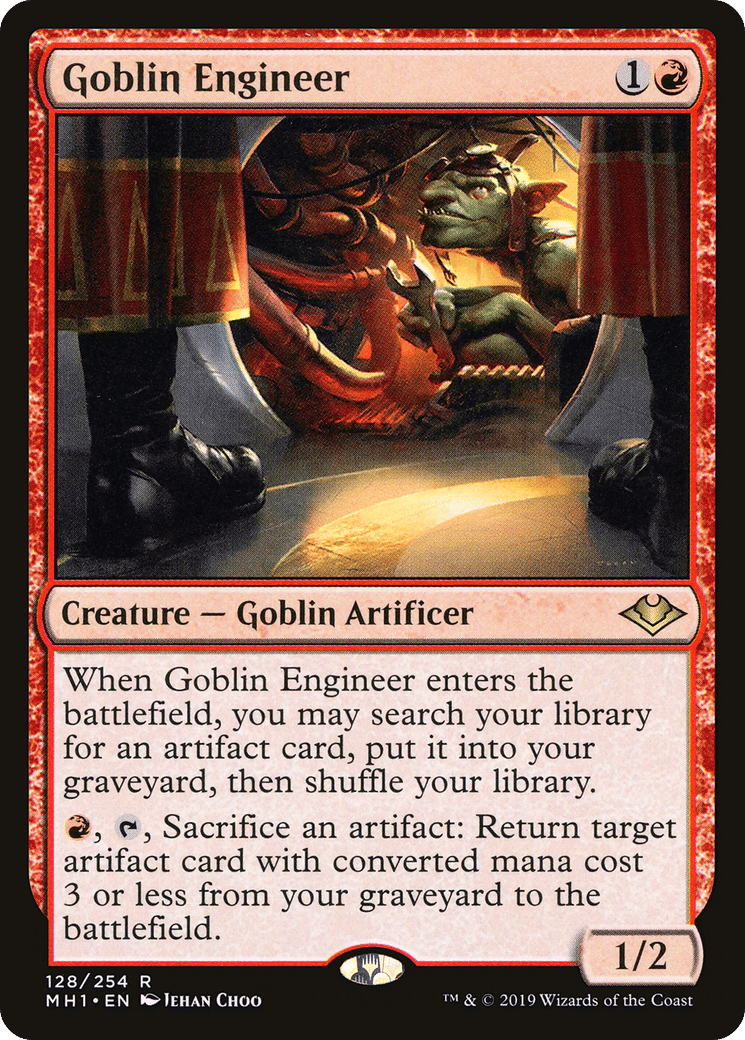 Goblin Engineer — Modern Horizons — Magic: The Gathering
