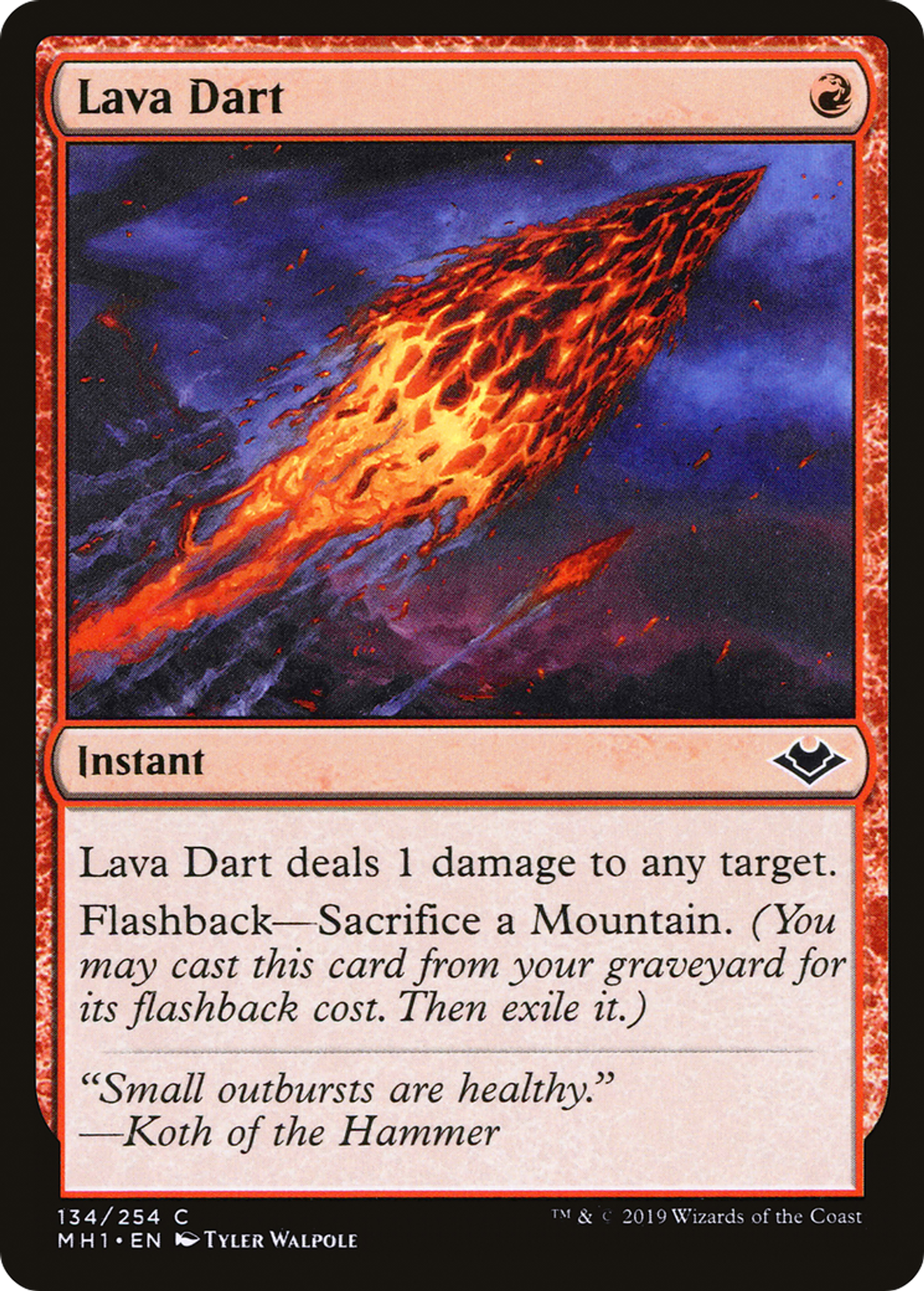 Lava Dart — Modern Horizons — Magic: The Gathering