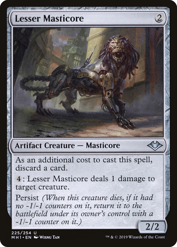 Lesser Masticore — Modern Horizons — Magic: The Gathering