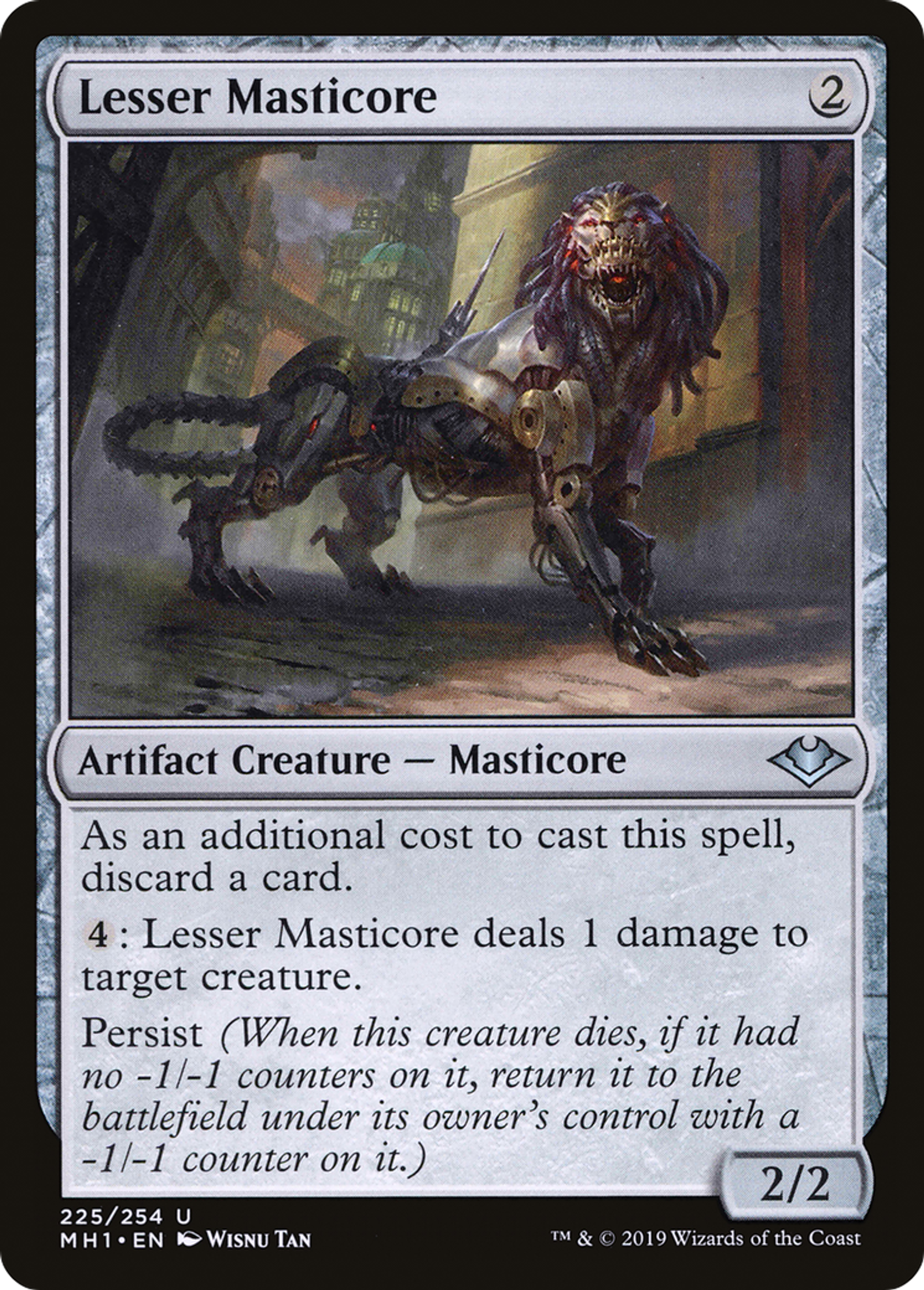 Lesser Masticore — Modern Horizons — Magic: The Gathering
