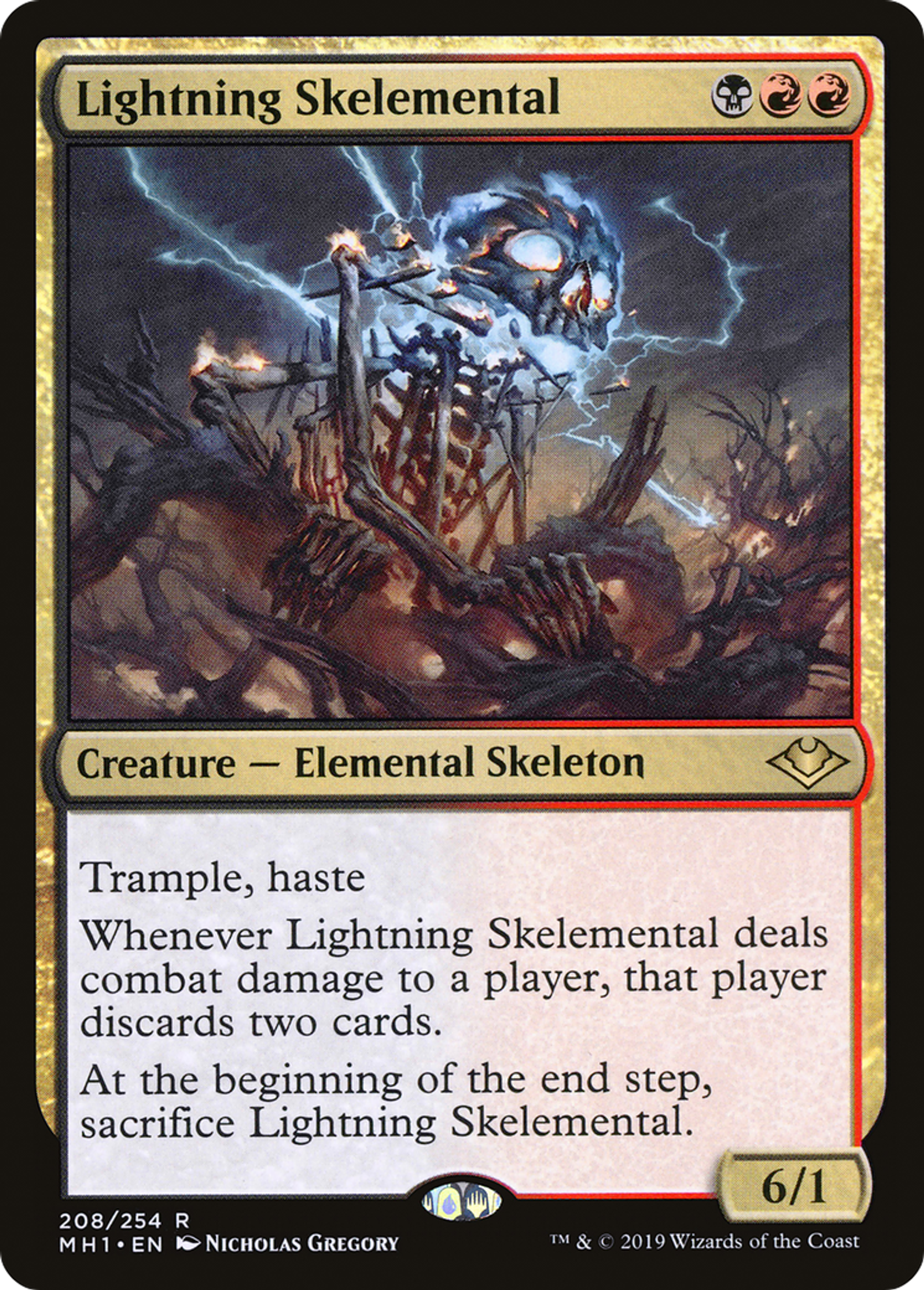 Lightning Skelemental — Modern Horizons — Magic: The Gathering