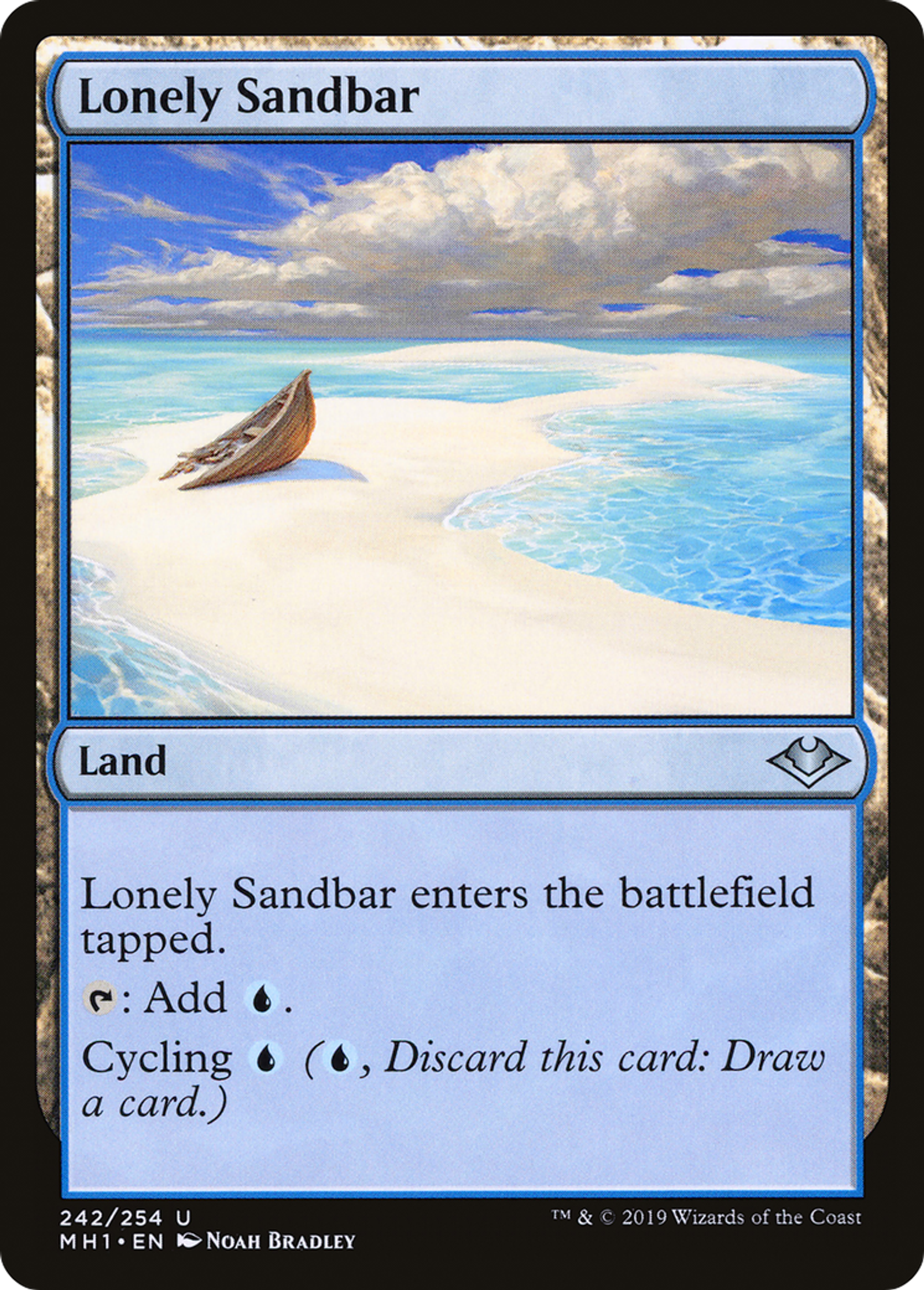 Lonely Sandbar — Modern Horizons — Magic: The Gathering