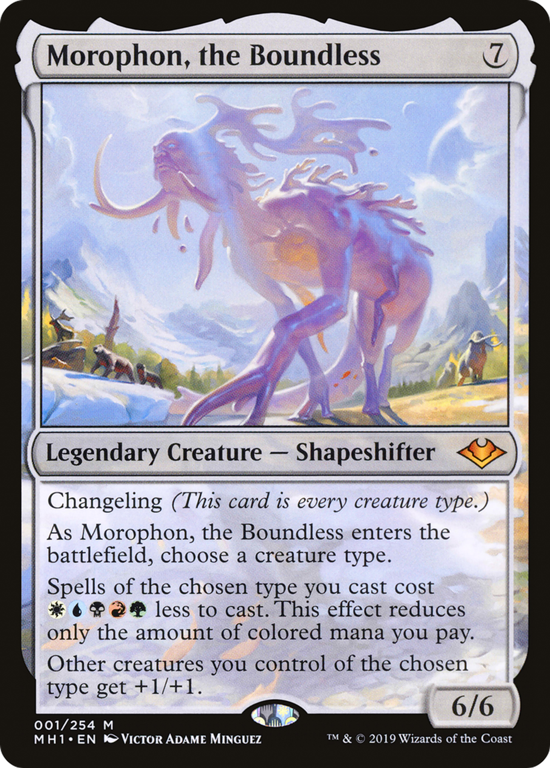 Morophon, the Boundless — Modern Horizons — Magic: The Gathering