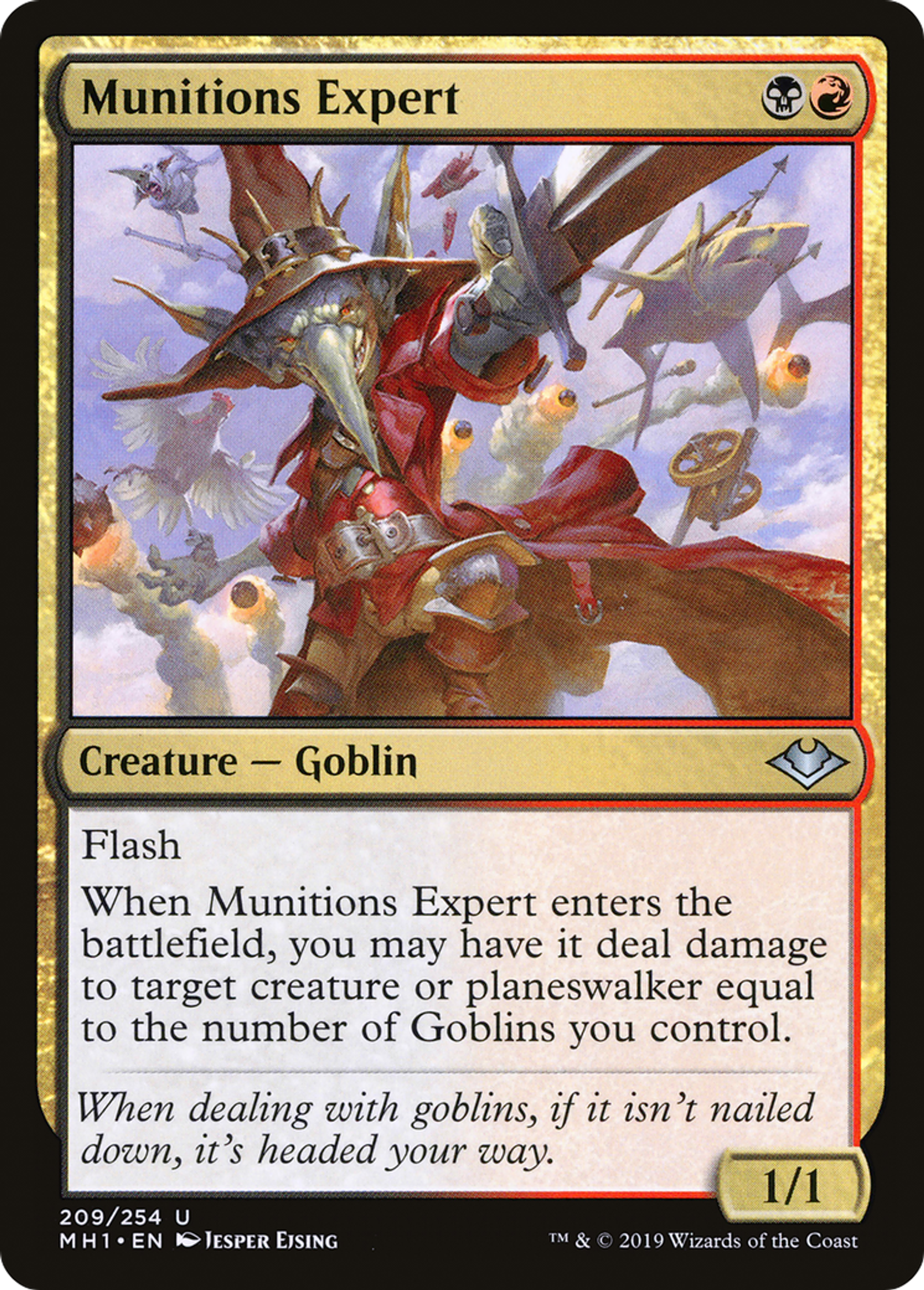 Munitions Expert — Modern Horizons — Magic: The Gathering