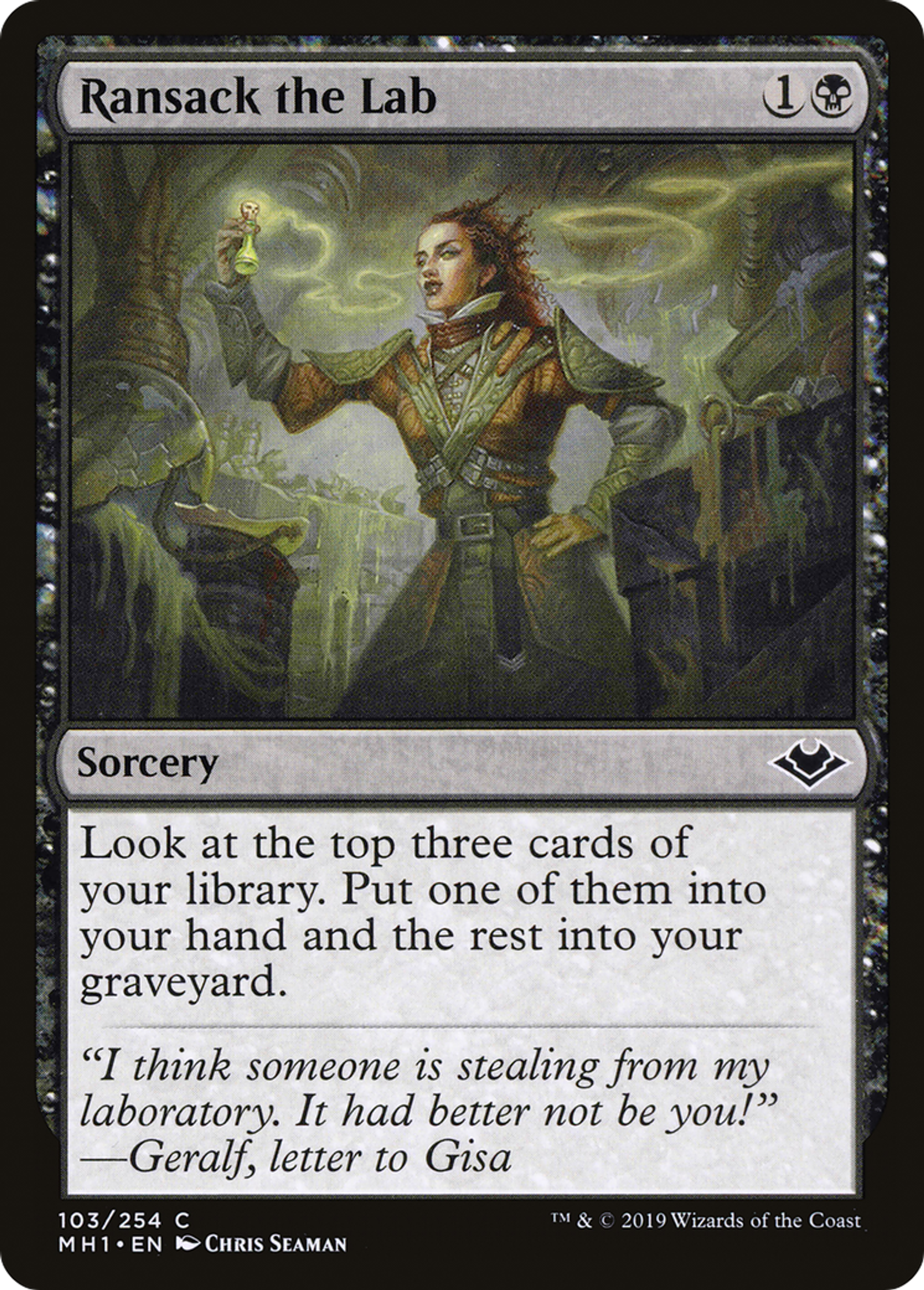 Ransack the Lab — Modern Horizons — Magic: The Gathering