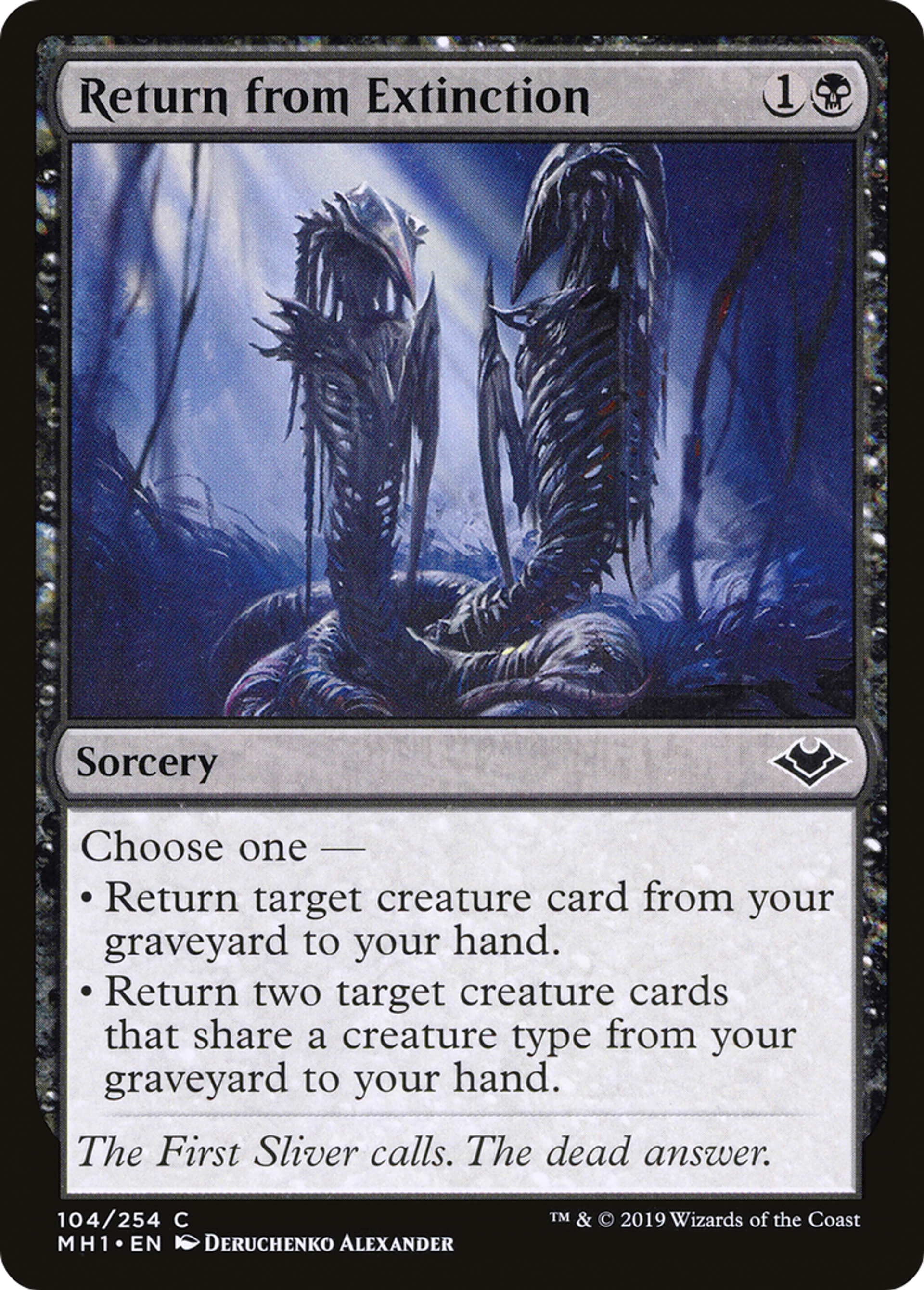 Return from Extinction — Modern Horizons — Magic: The Gathering
