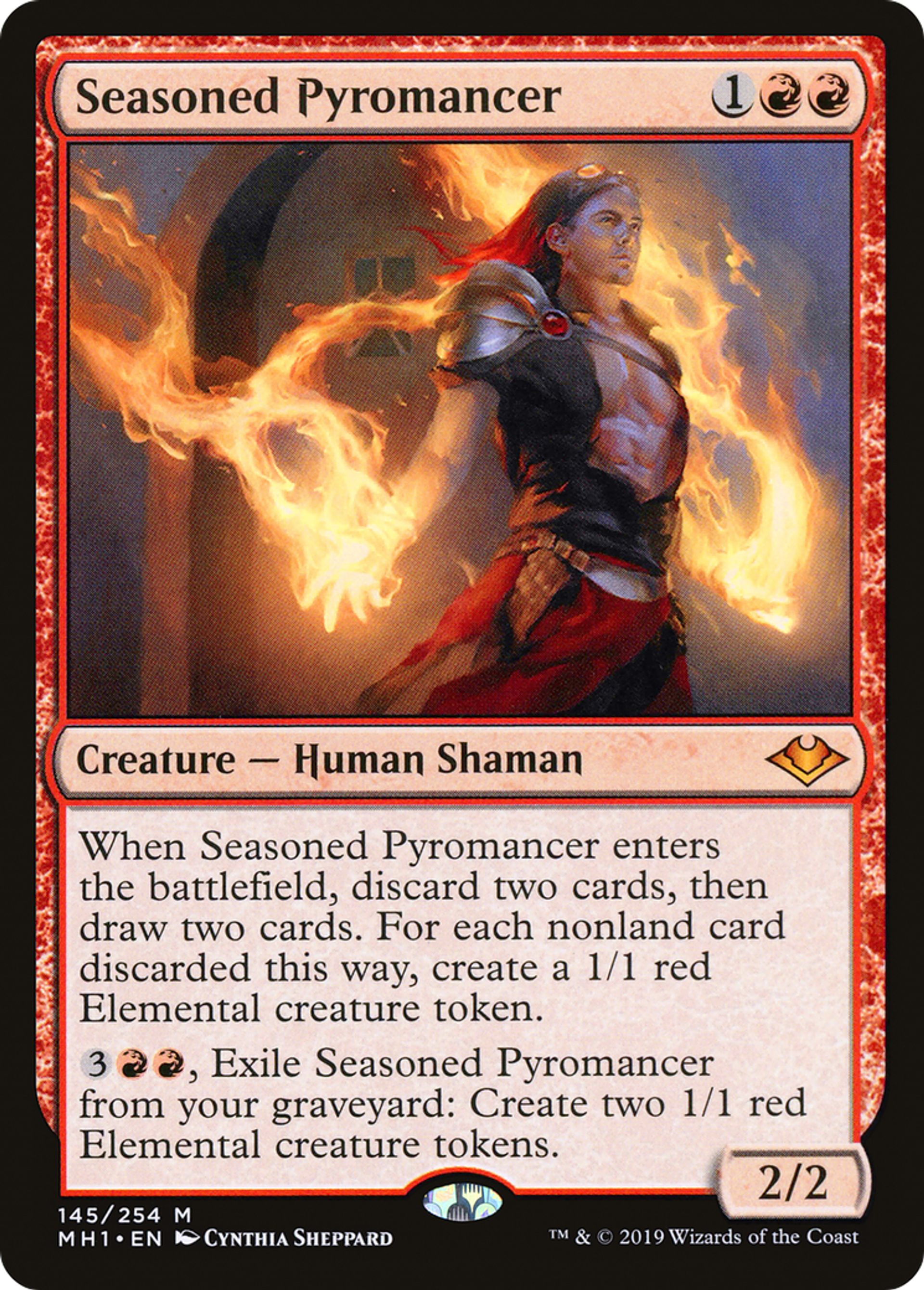 Seasoned Pyromancer — Modern Horizons — Magic: The Gathering