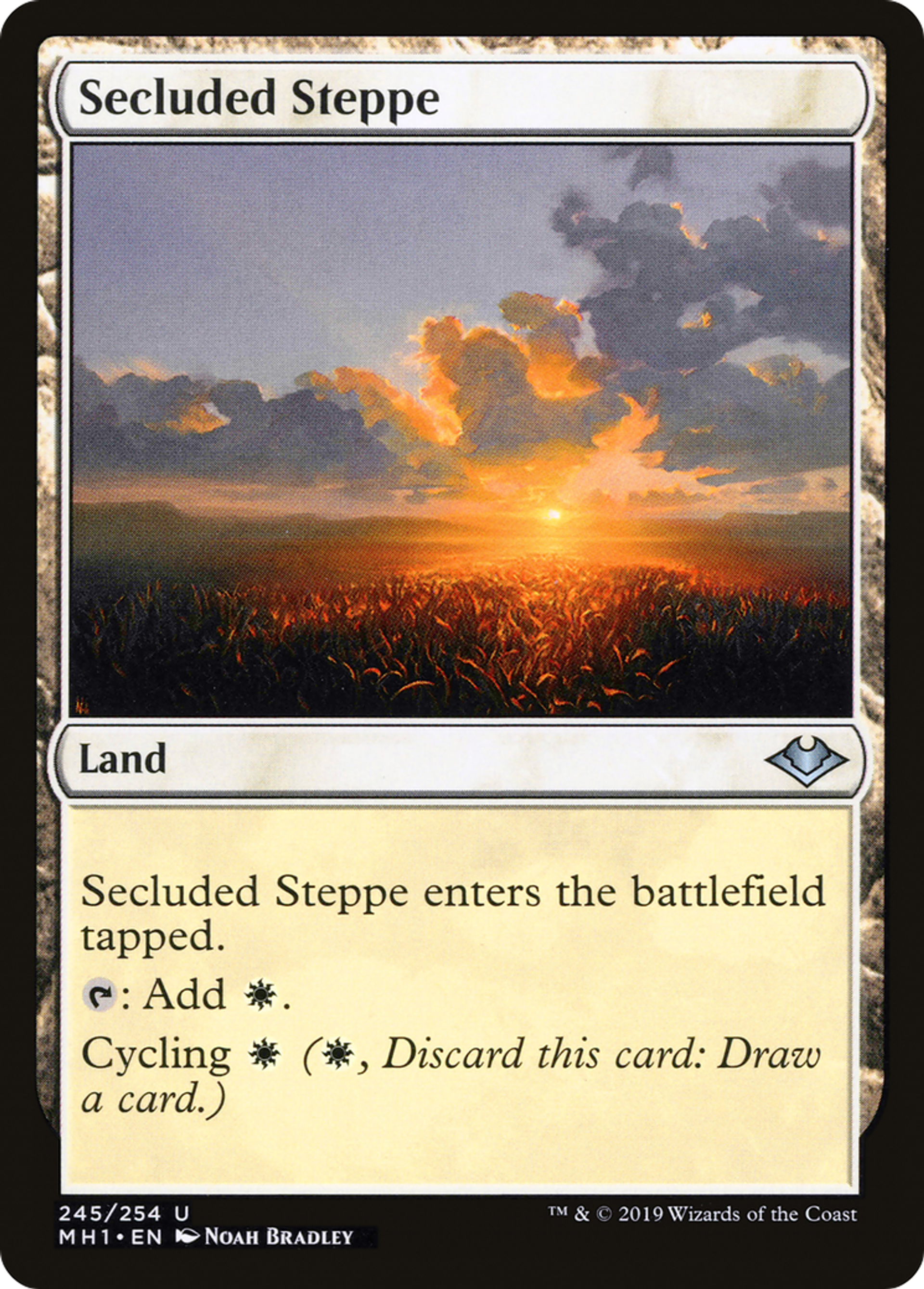 Secluded Steppe — Modern Horizons — Magic: The Gathering