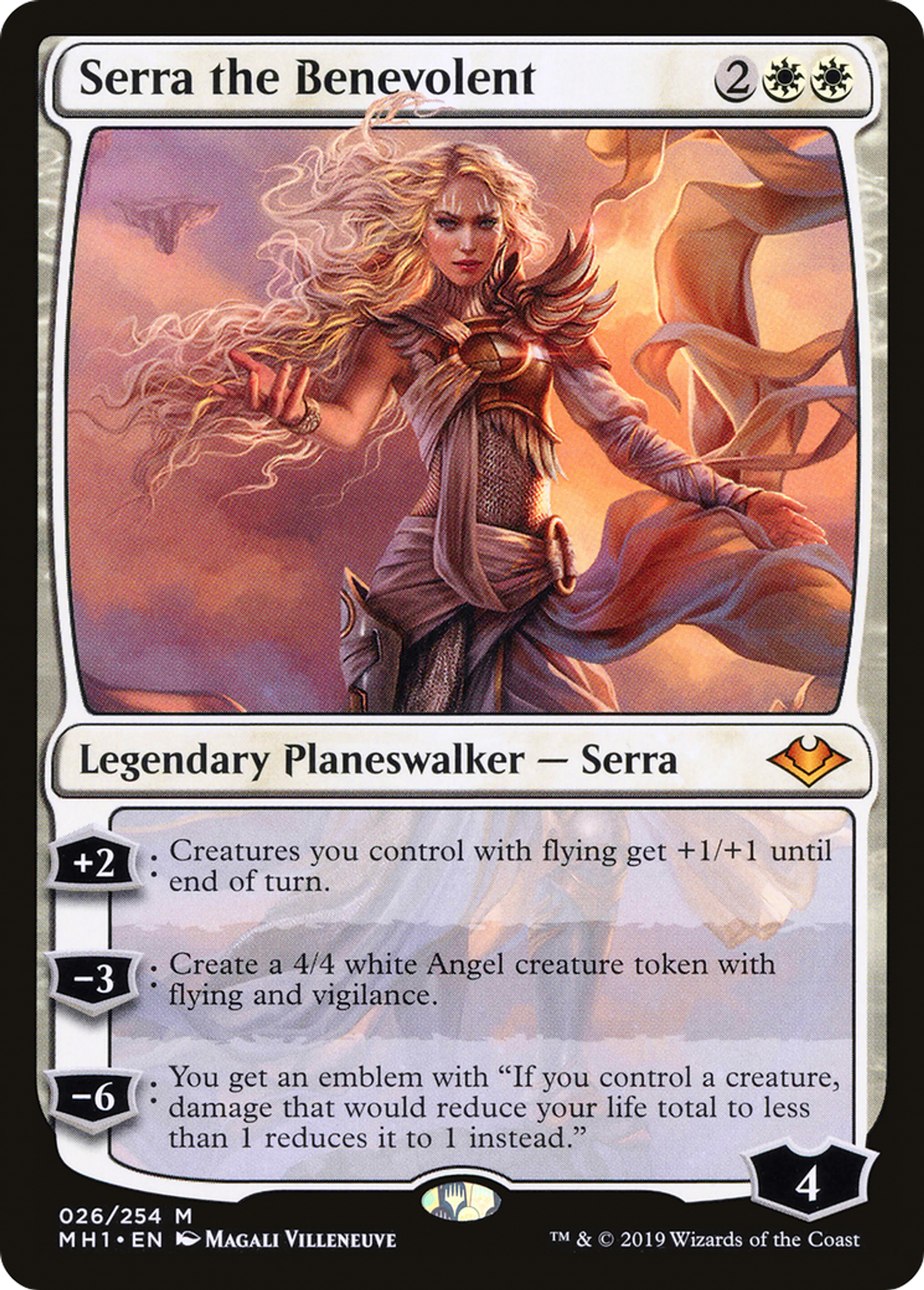 Serra the Benevolent — Modern Horizons — Magic: The Gathering