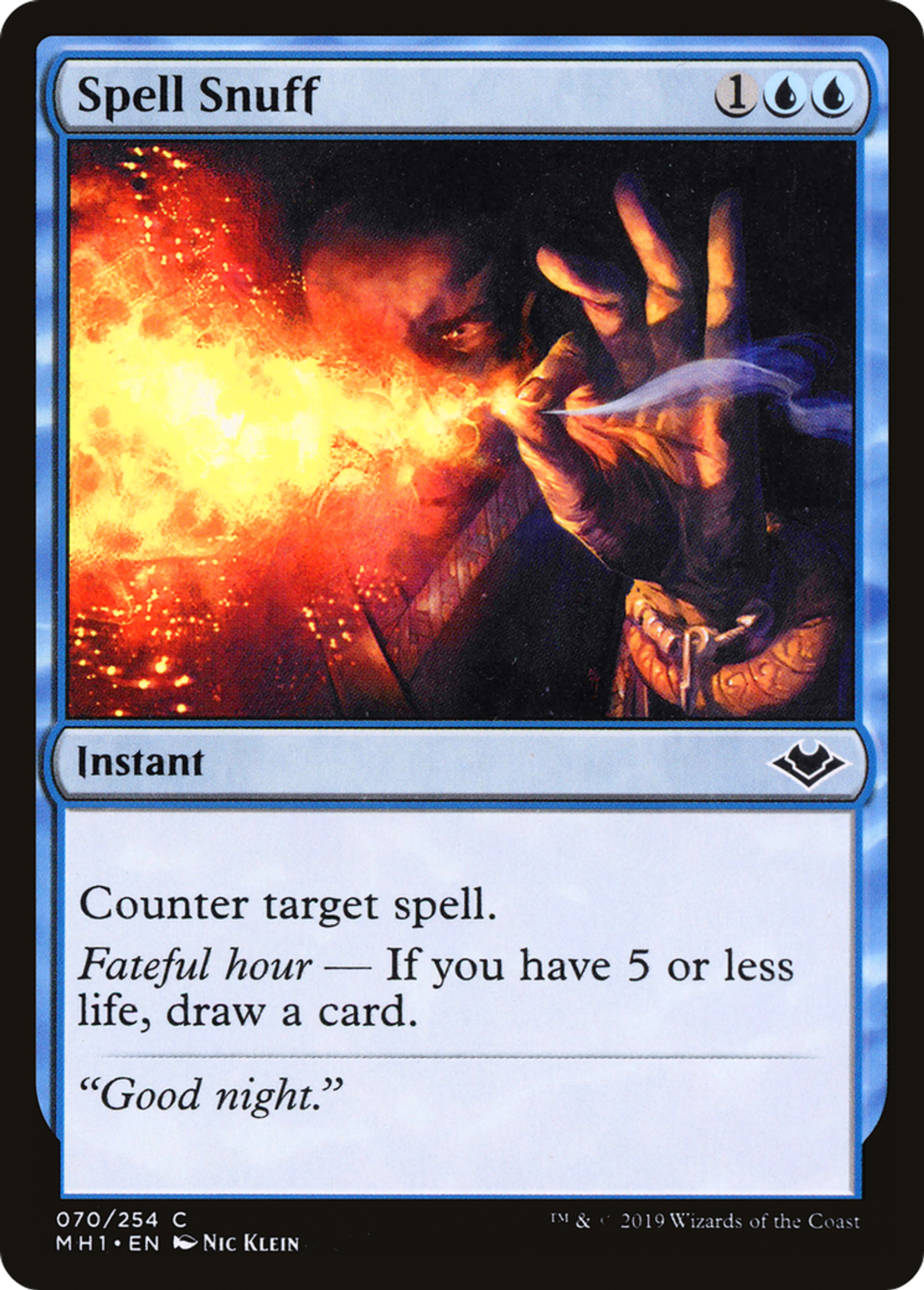 Extinction de sort — Modern Horizons — Magic: The Gathering