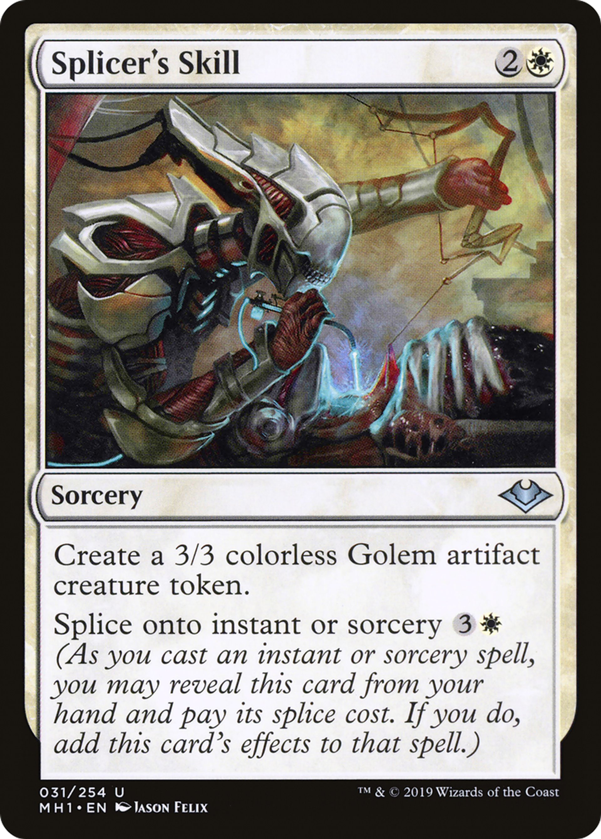 Splicer's Skill — Modern Horizons — Magic: The Gathering