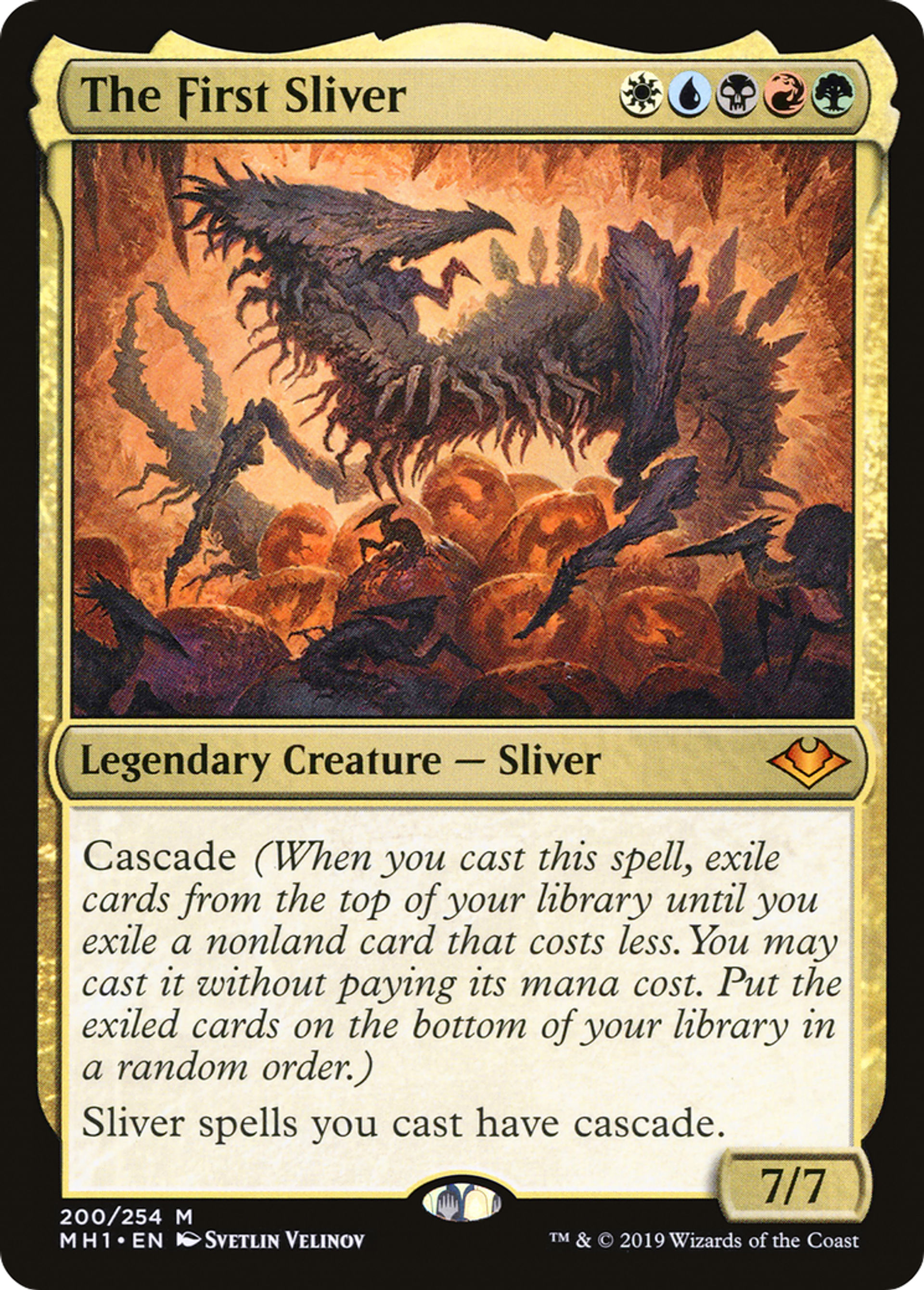 The First Sliver — Modern Horizons — Magic: The Gathering
