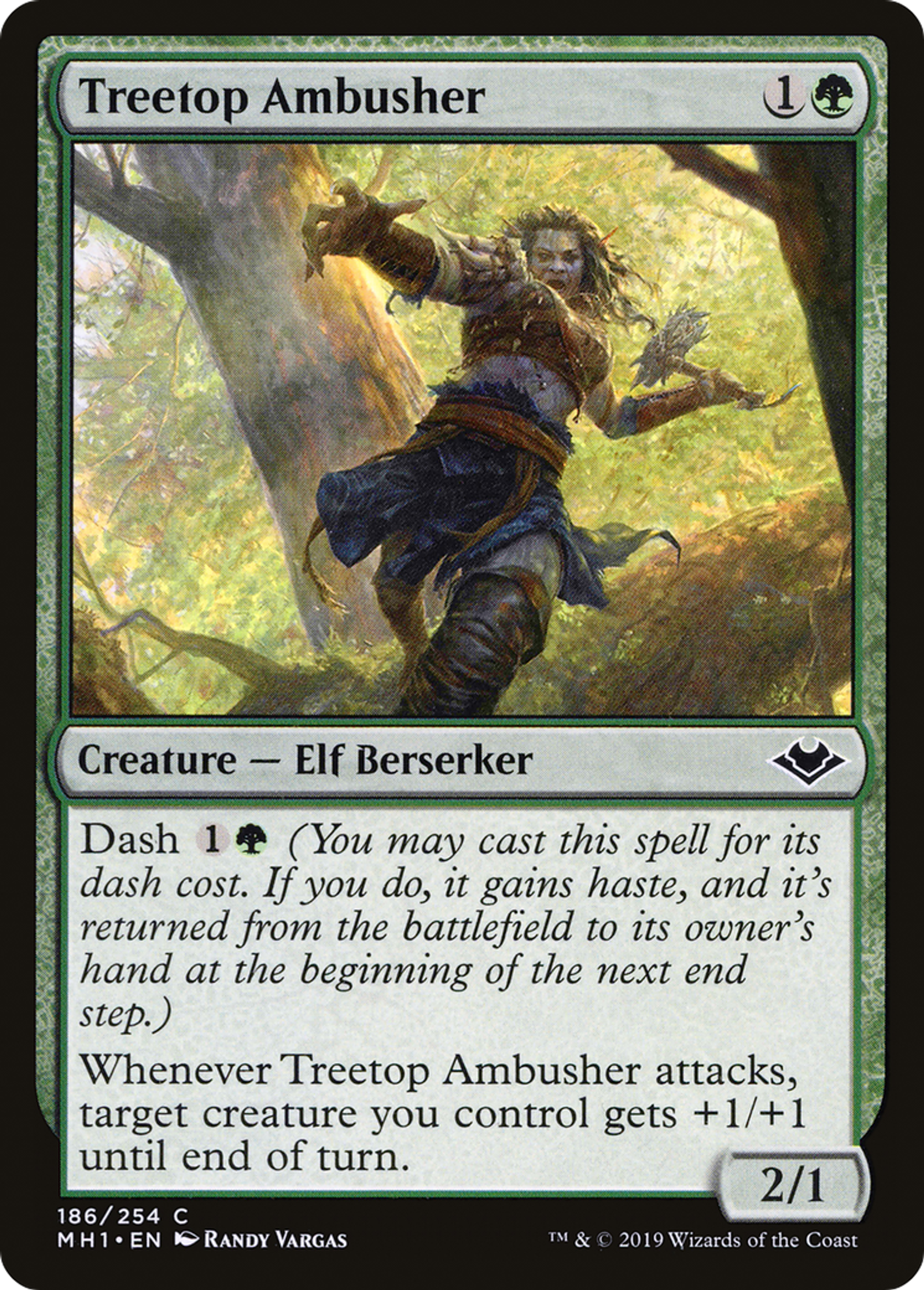 Treetop Ambusher — Modern Horizons — Magic: The Gathering